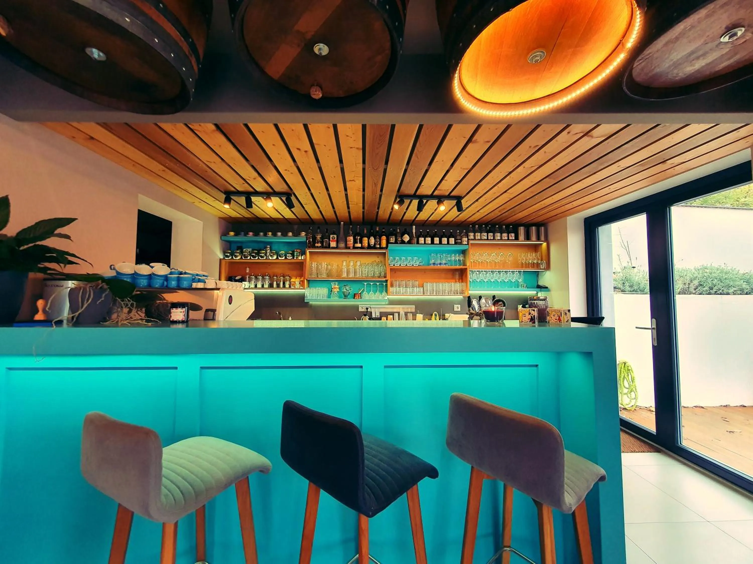 Lounge or bar in Sousedi Pavlov