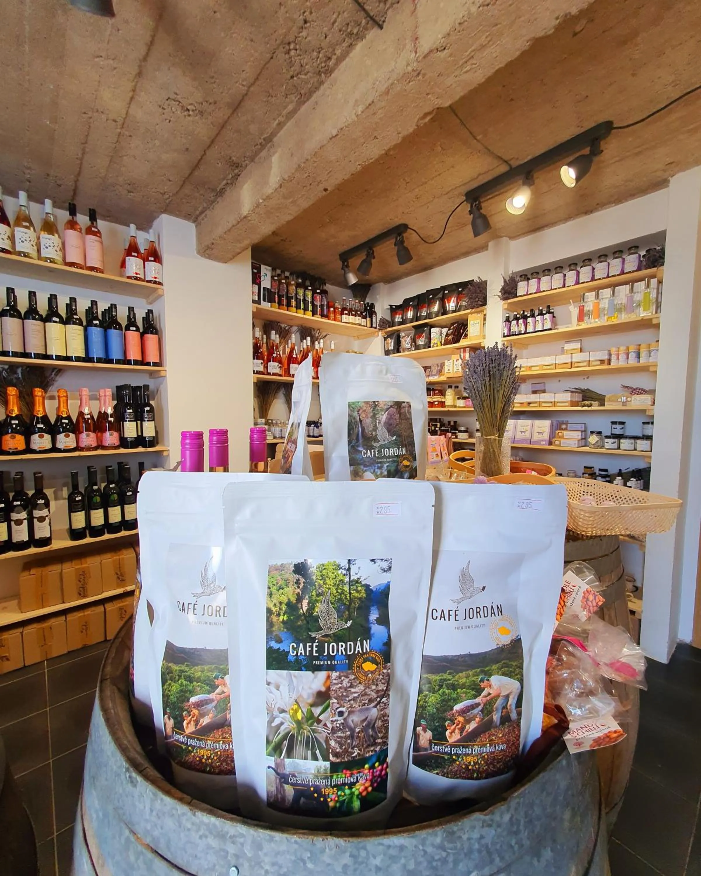 Shopping Area in Sousedi Pavlov