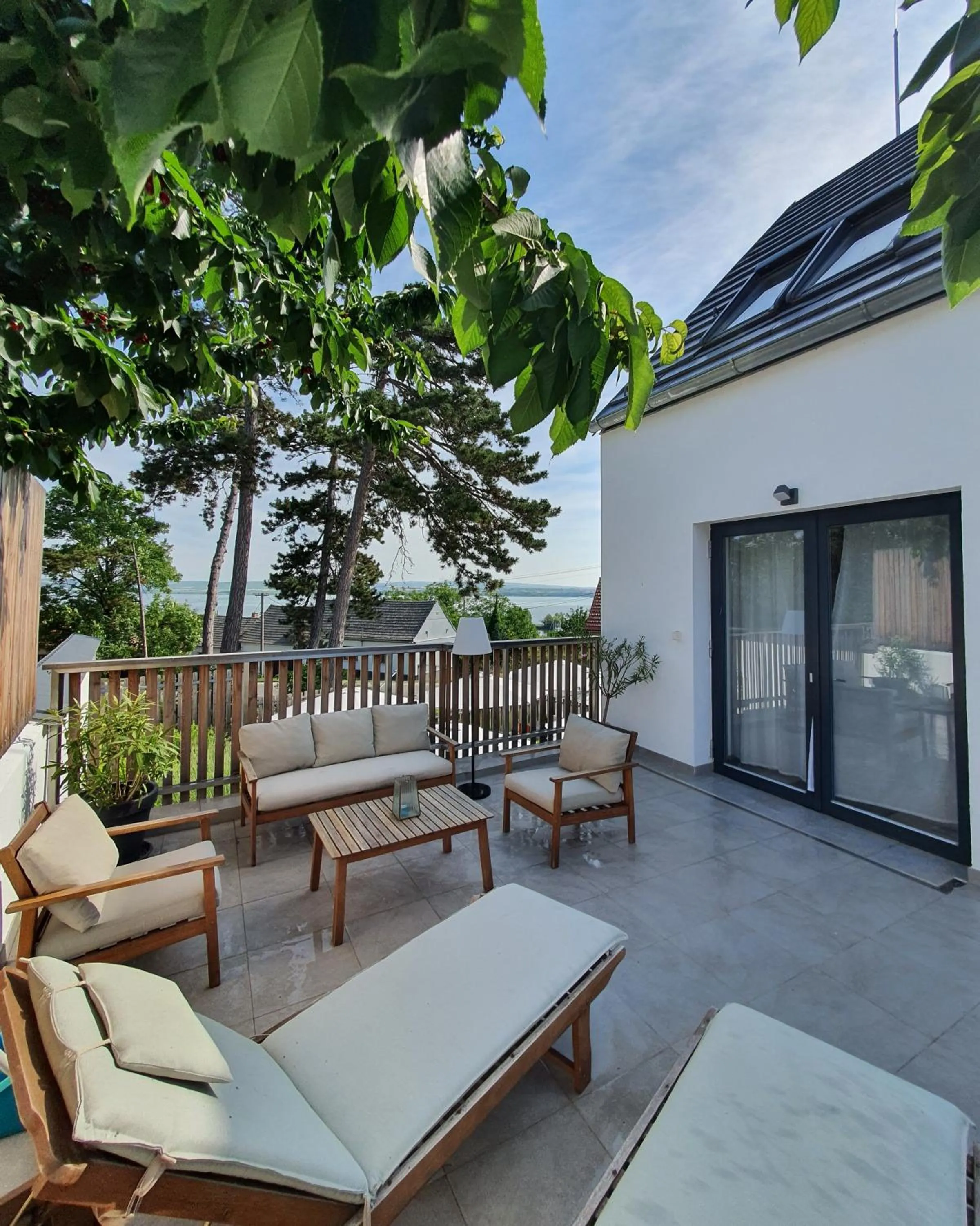 Balcony/Terrace in Sousedi Pavlov