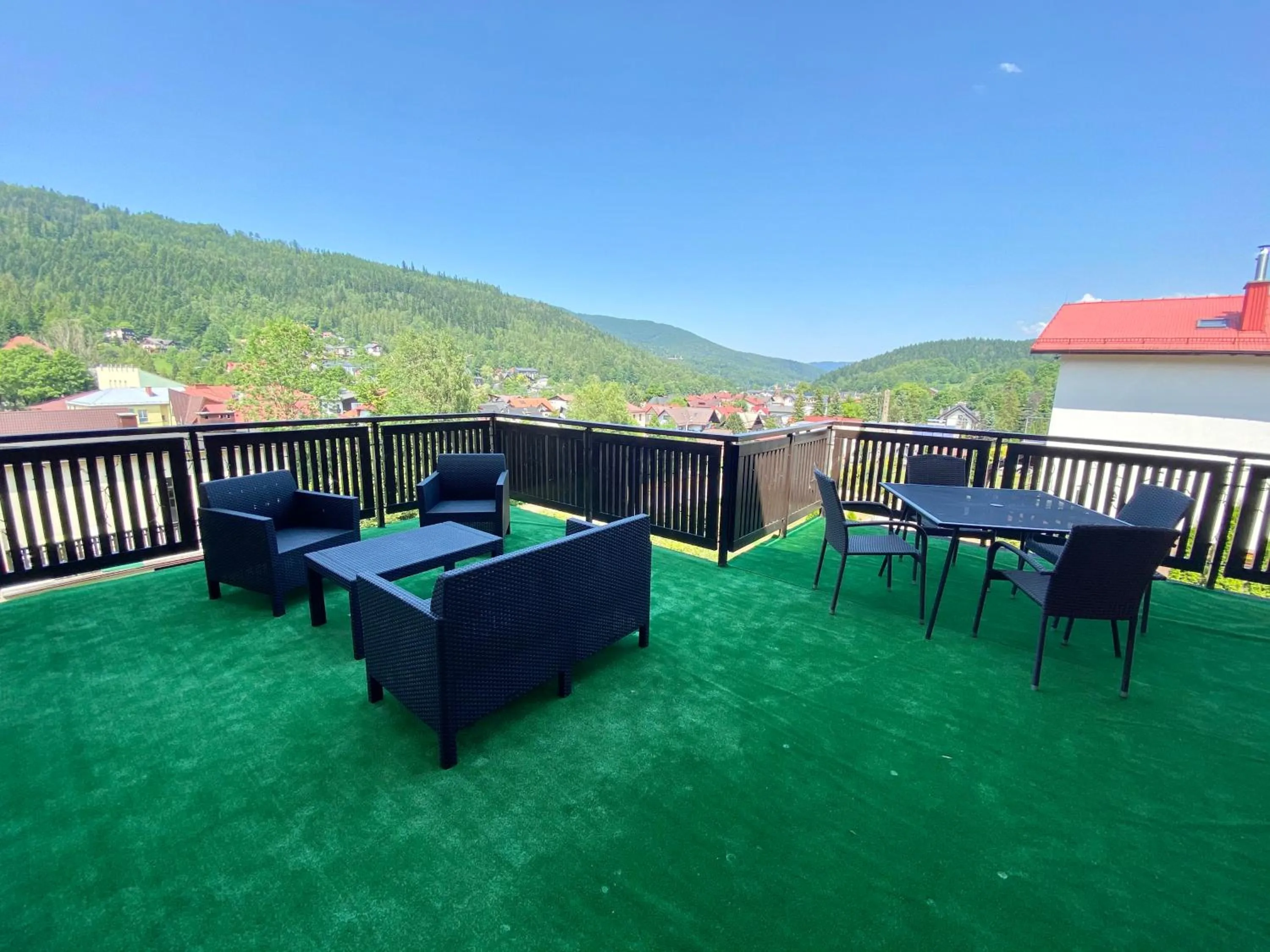 Balcony/Terrace in Gajówka&Vita Pokoje Gościnne