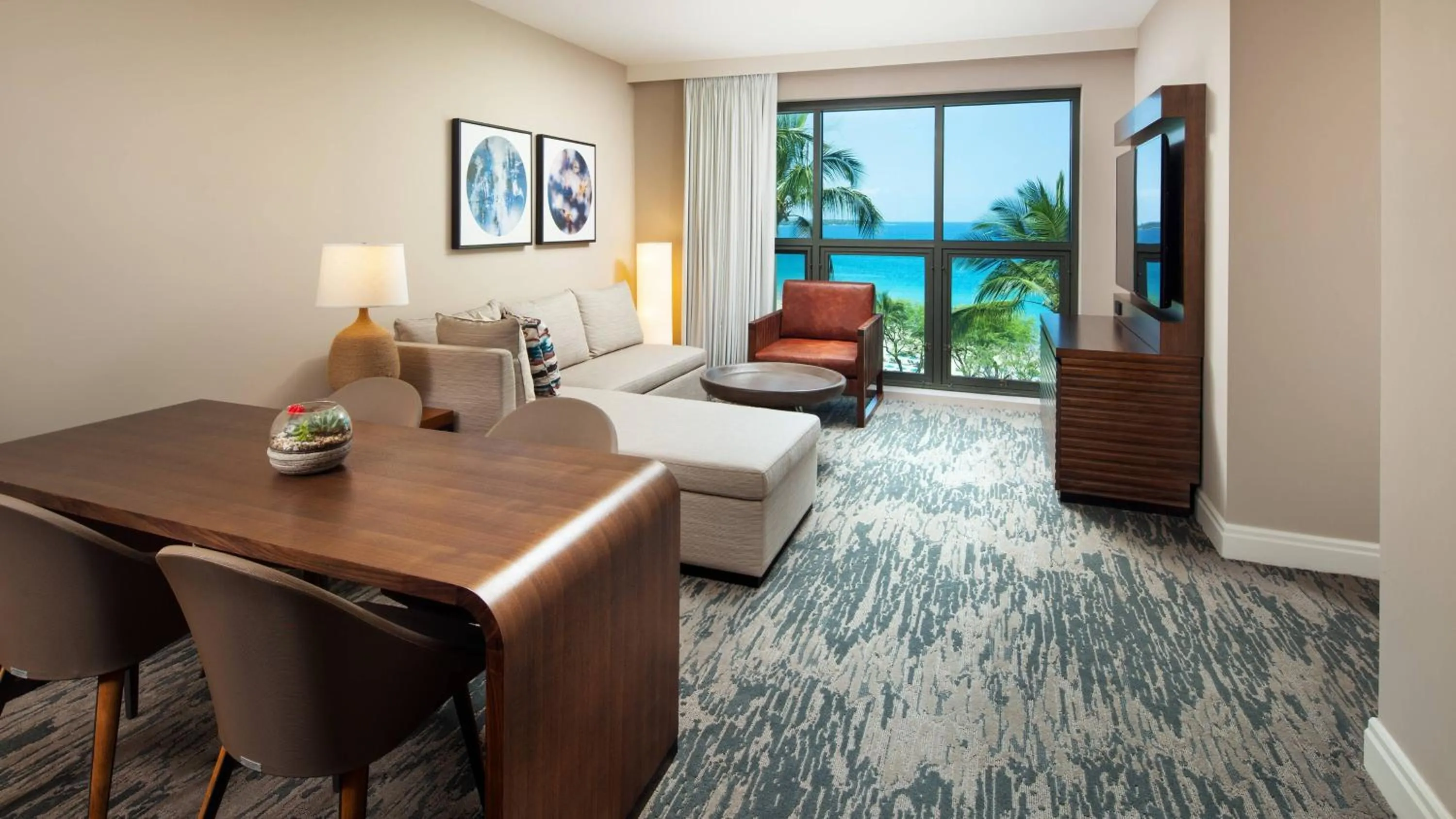 Living room in The Westin Hapuna Beach Resort