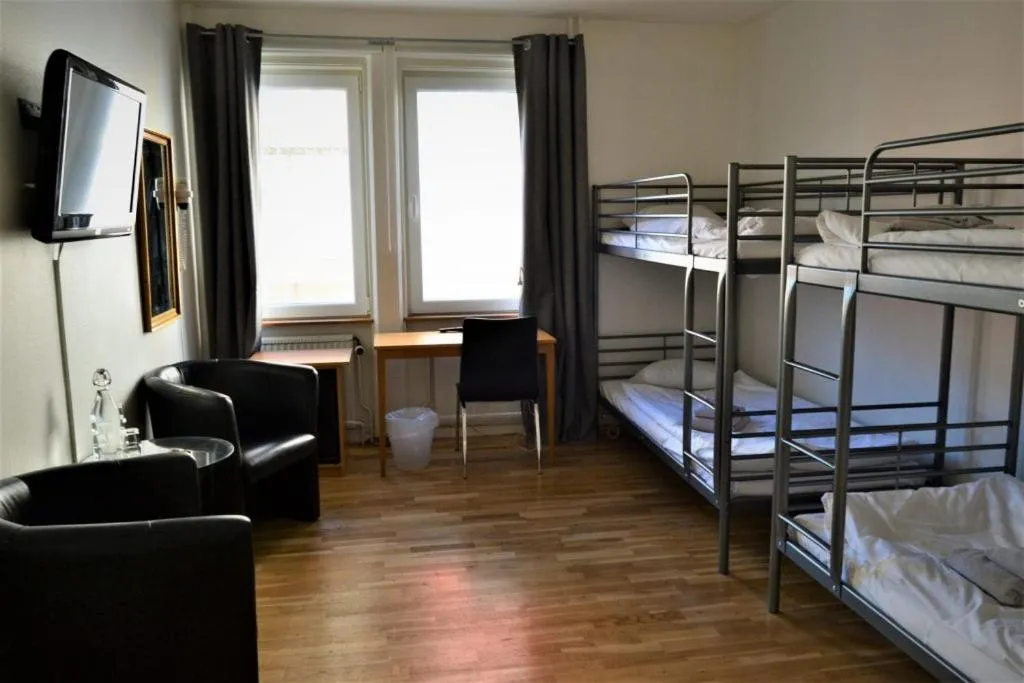 Bed in Green Door Hotel