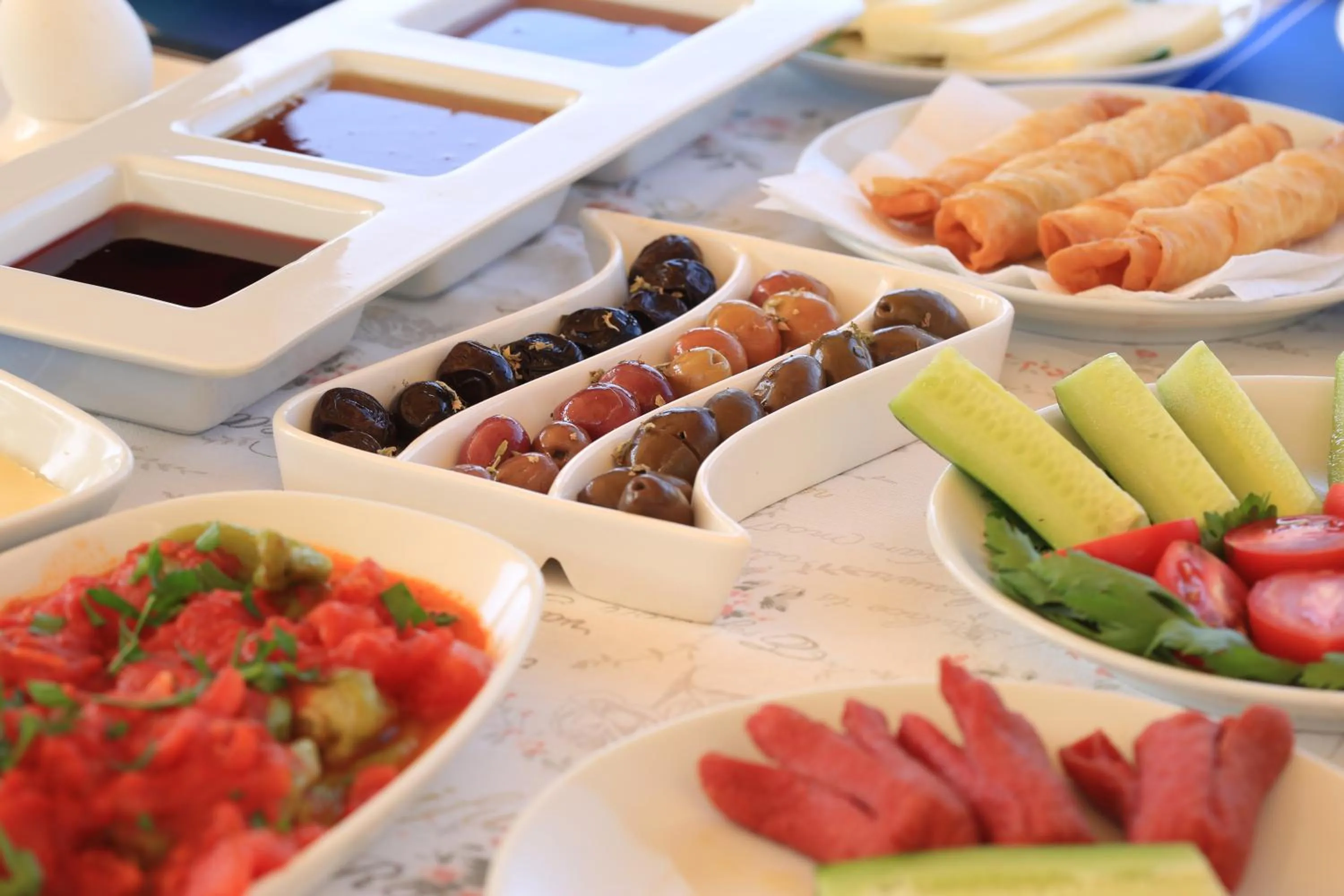 Food close-up in Tymnos Hotel