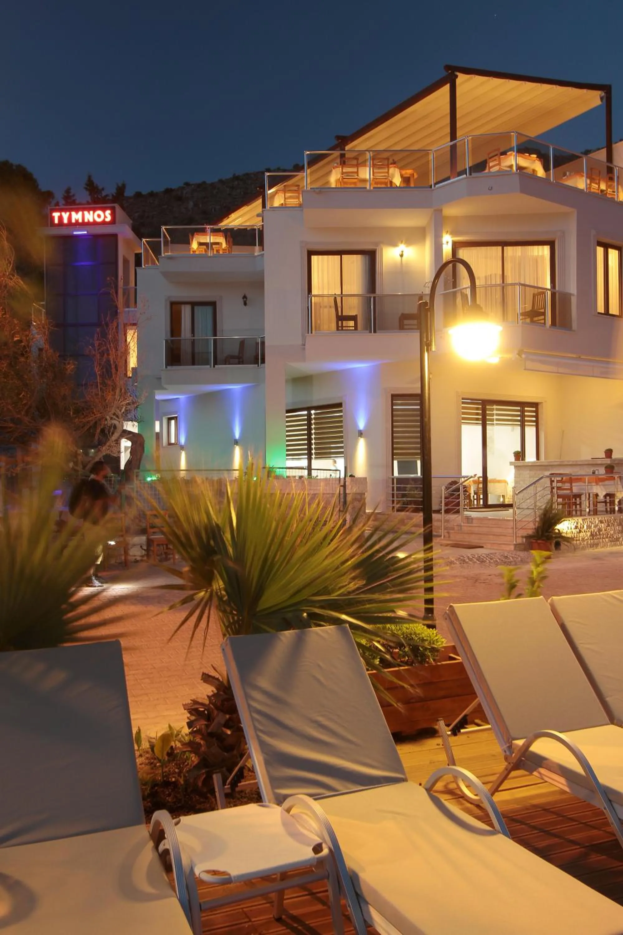 Facade/entrance in Tymnos Hotel