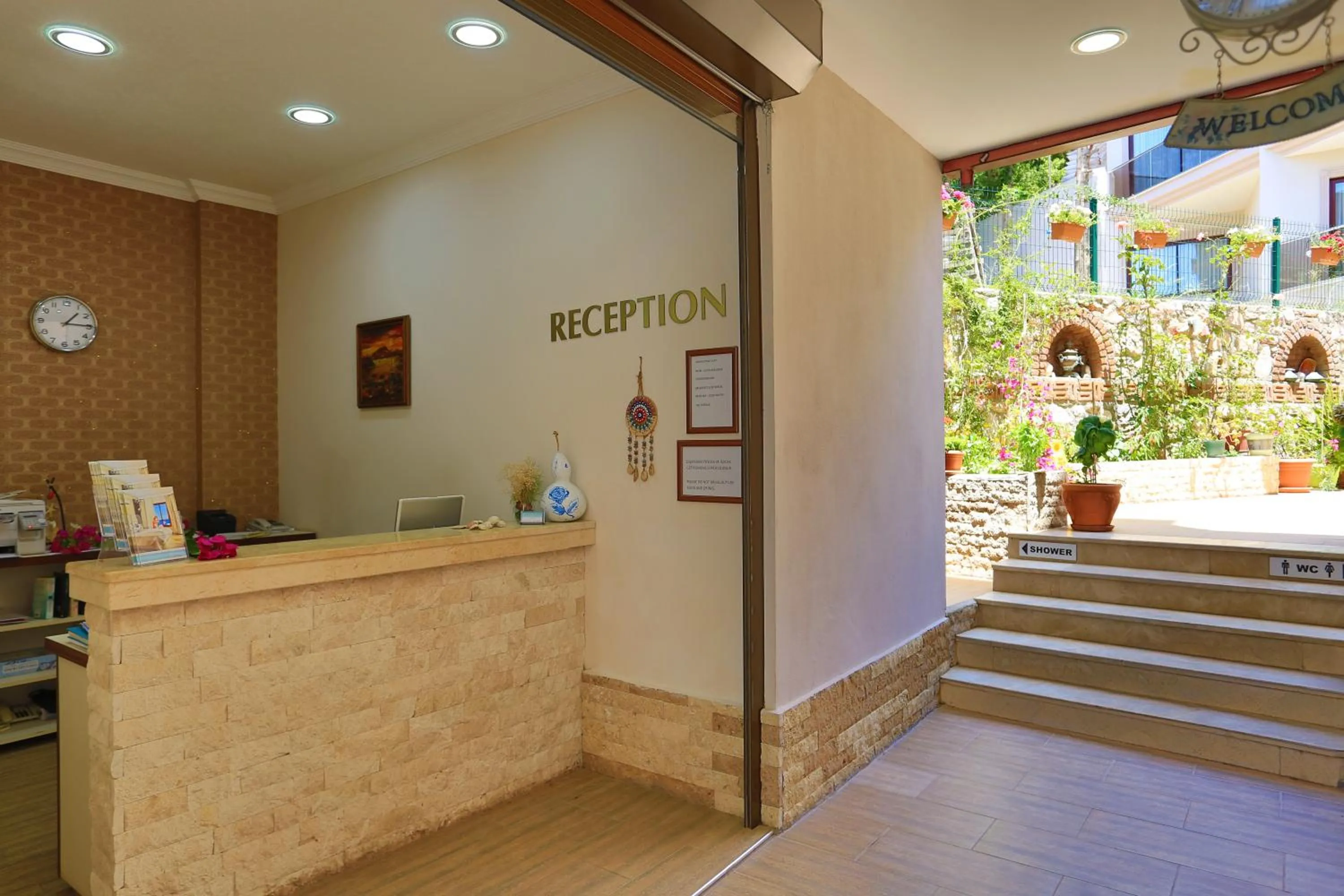 Garden in Tymnos Hotel