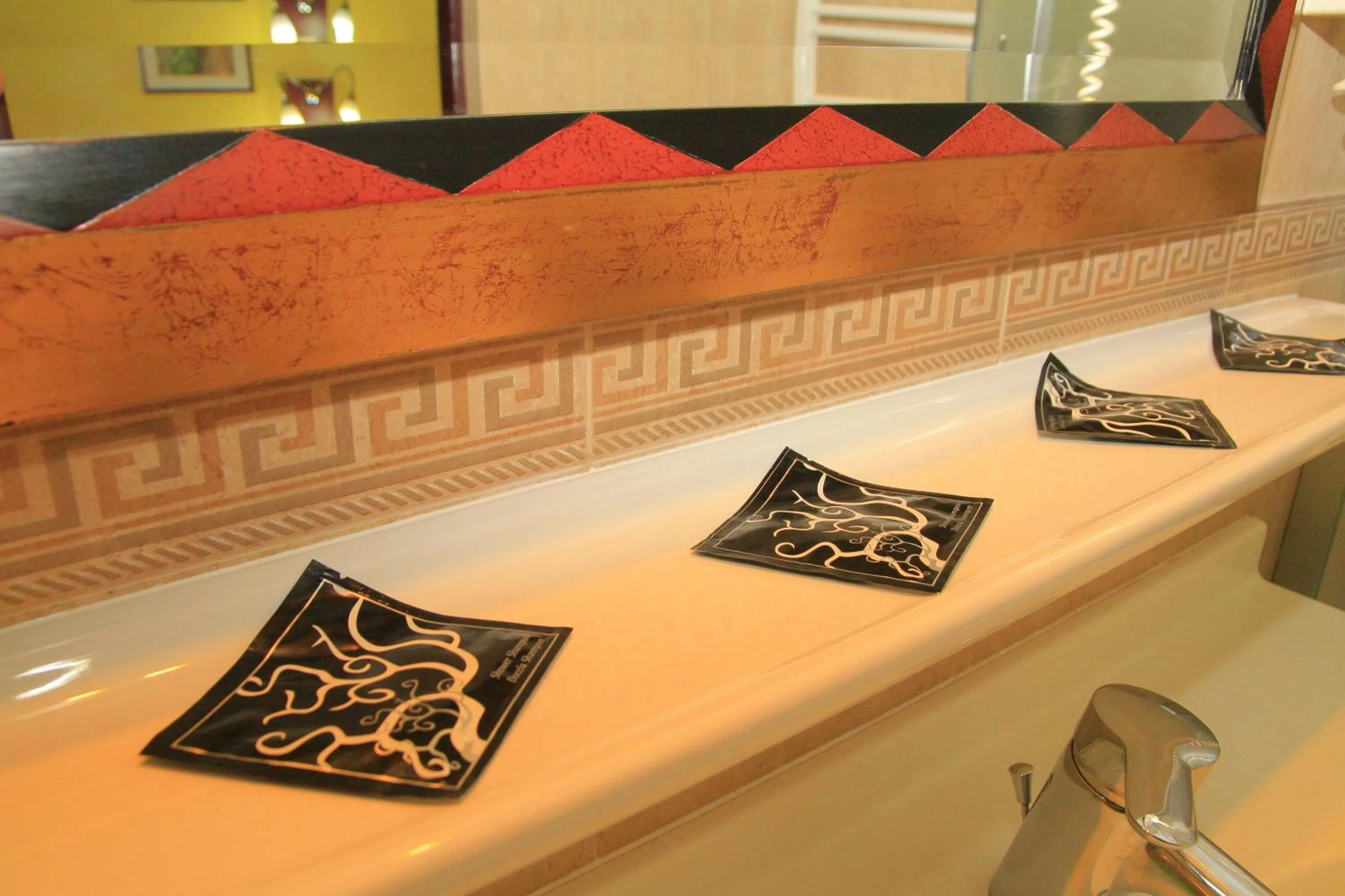 Bathroom in Pensiunea Blanca