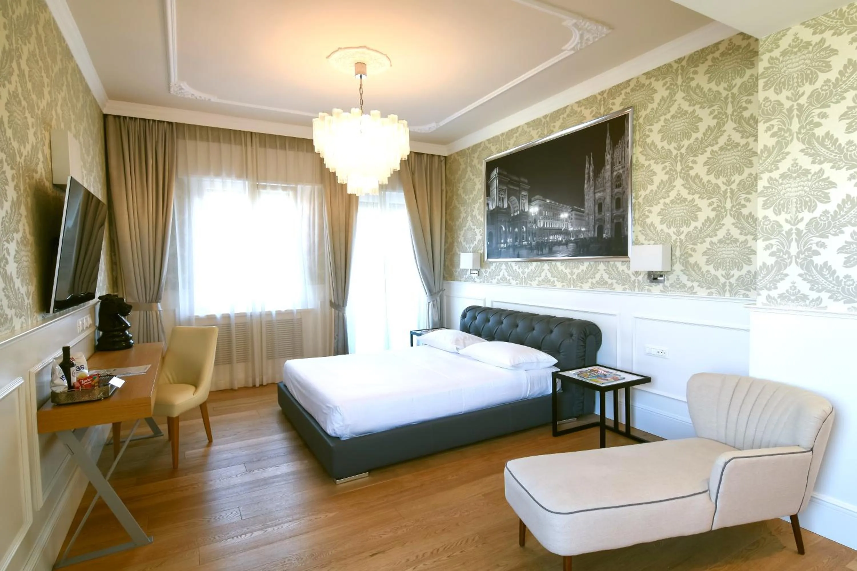 Bedroom, Bed in Suite Milano Duomo