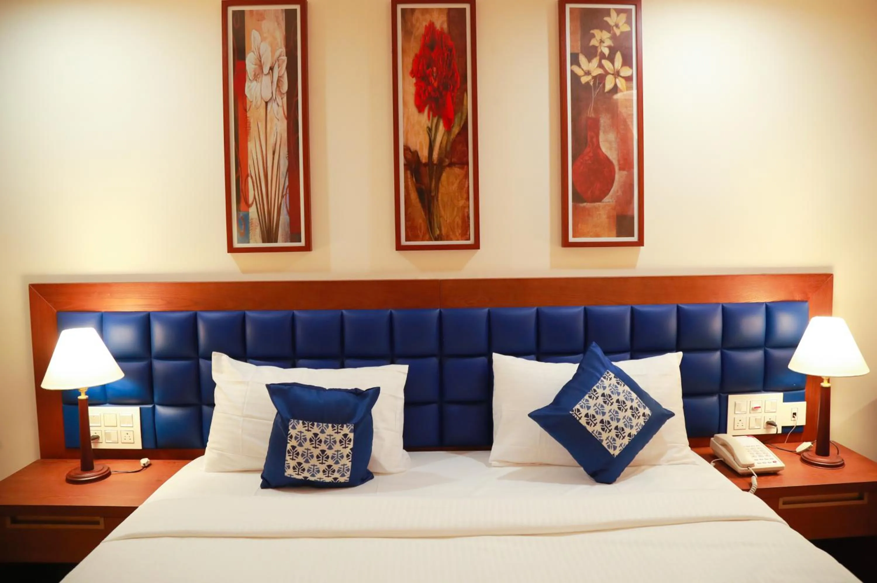 Bed in The Times Hotel