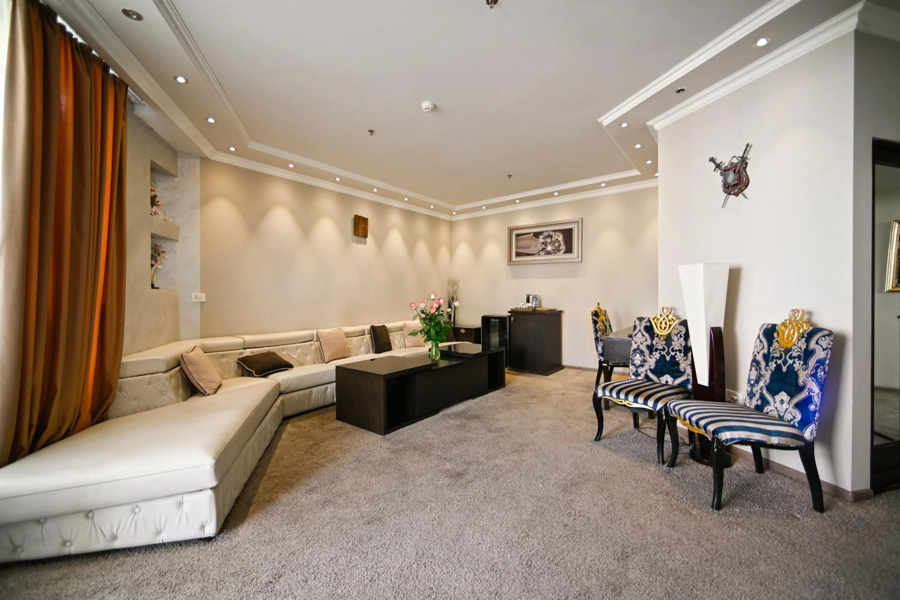 Seating area in Imperial Palace Hotel Yerevan