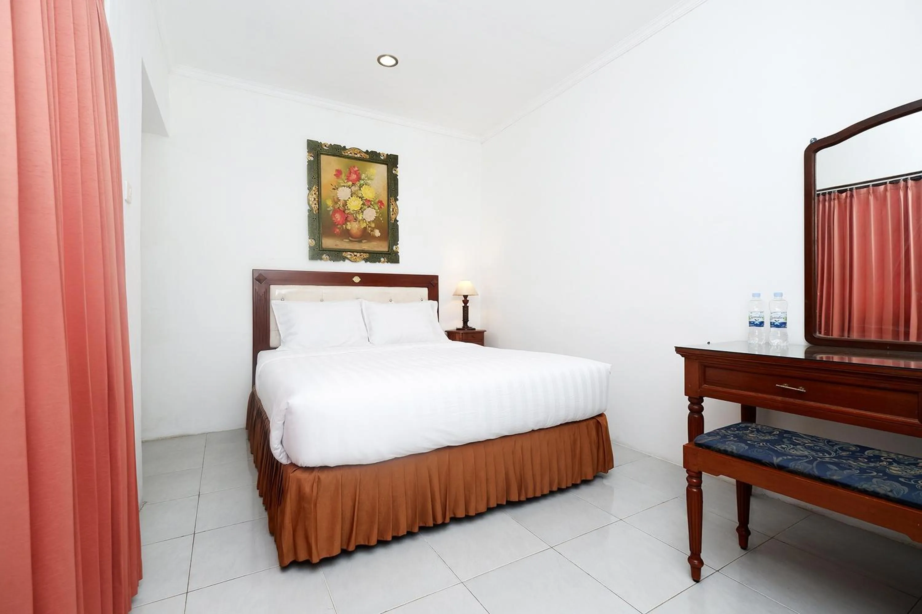Bed in Perdana Kasih Hotel Klaten