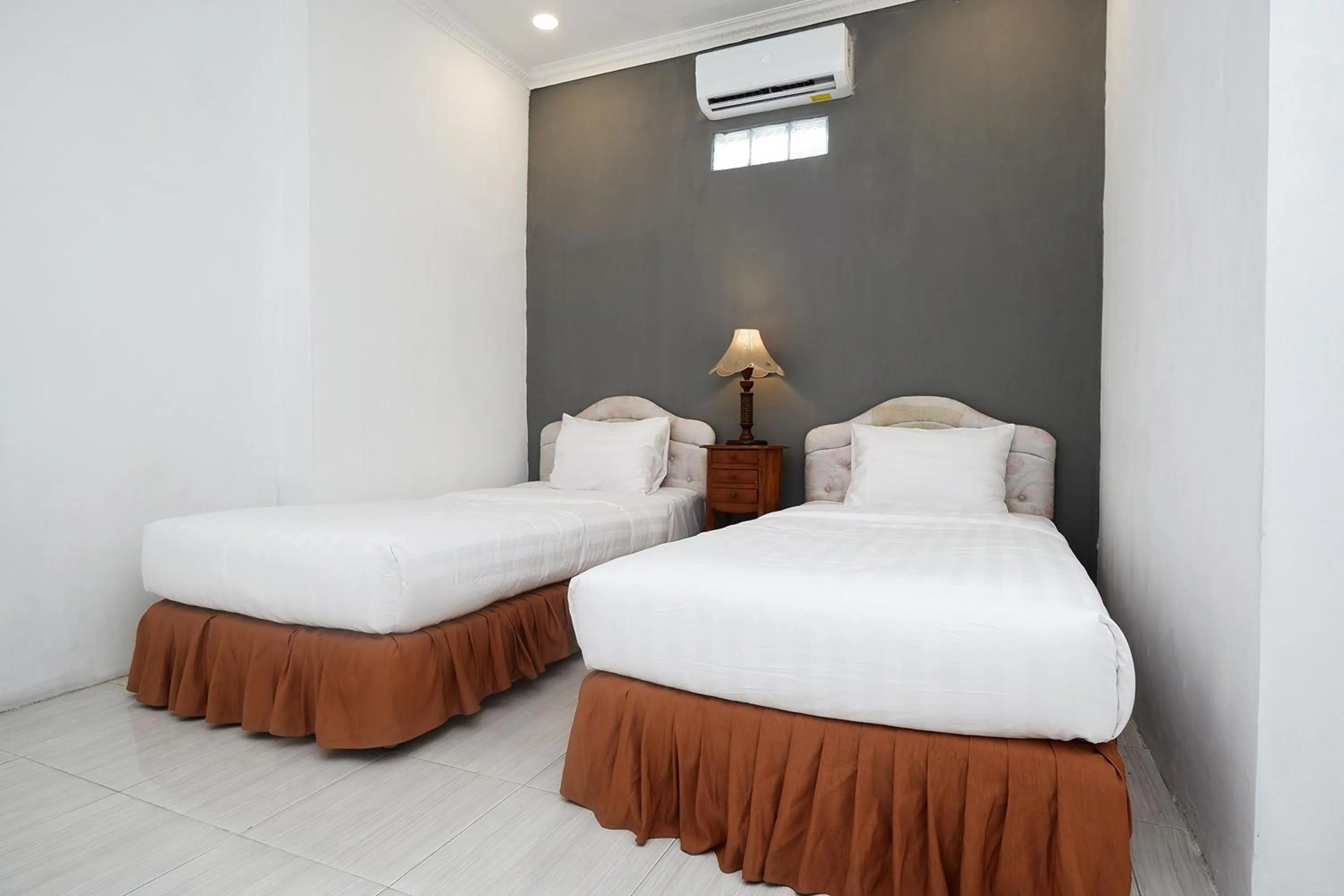 Bed in Perdana Kasih Hotel Klaten