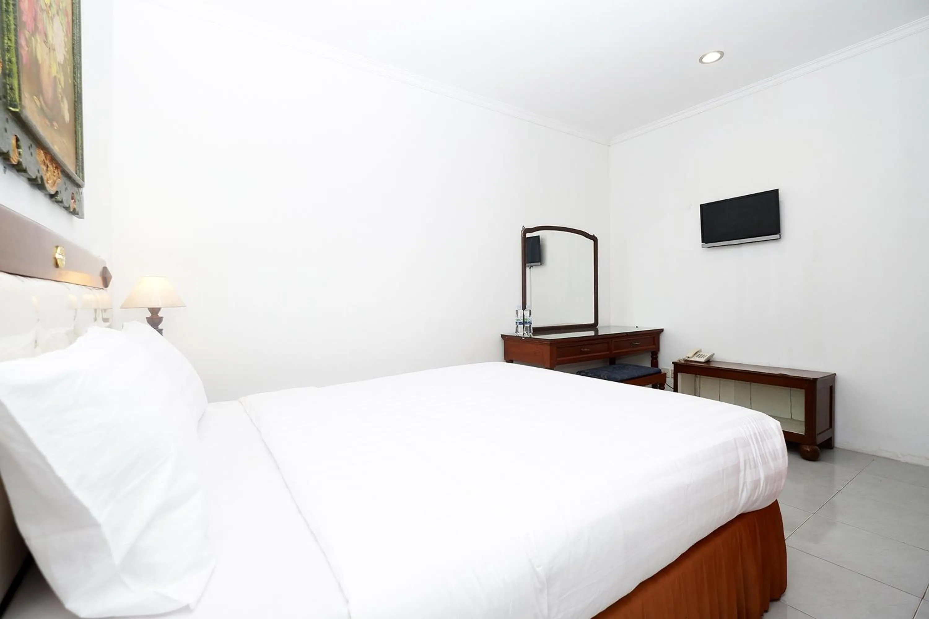Bed in Perdana Kasih Hotel Klaten