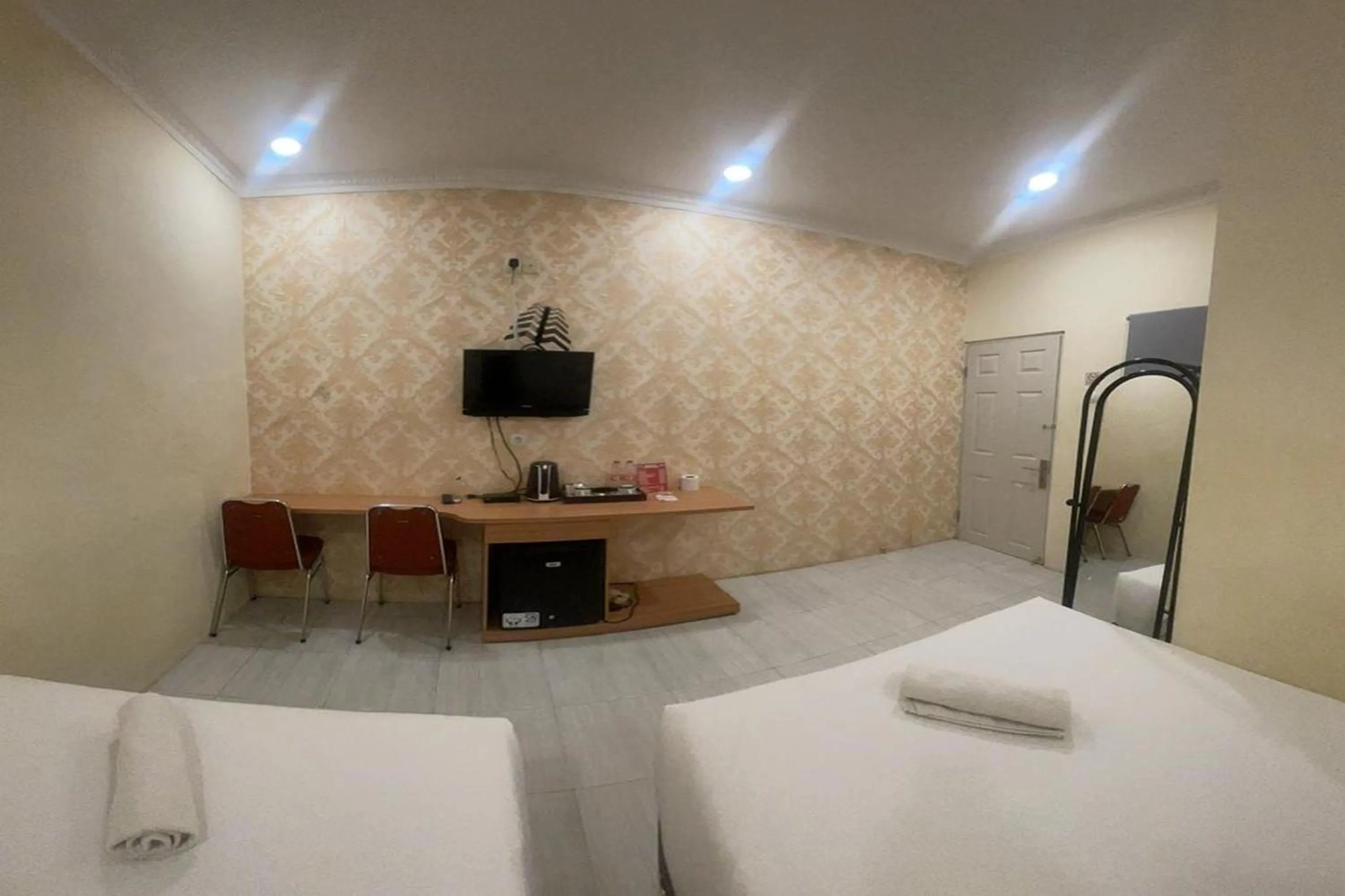 Bed in Perdana Kasih Hotel Klaten