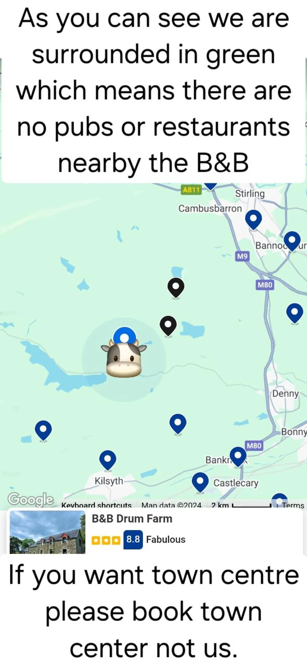 Text overlay in B&B Drum Farm