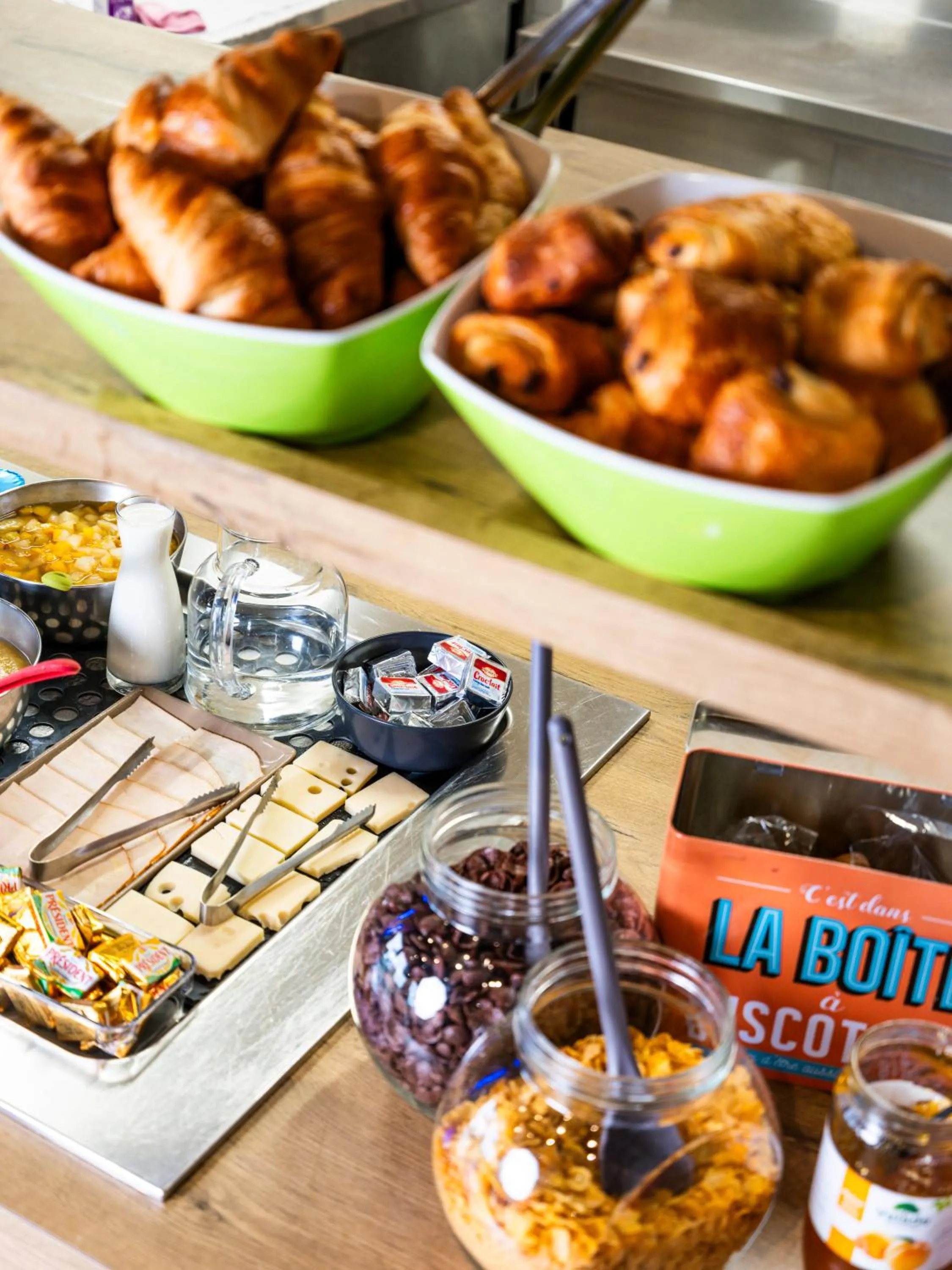 Buffet breakfast in Ibis Budget Sarrebourg Buhl