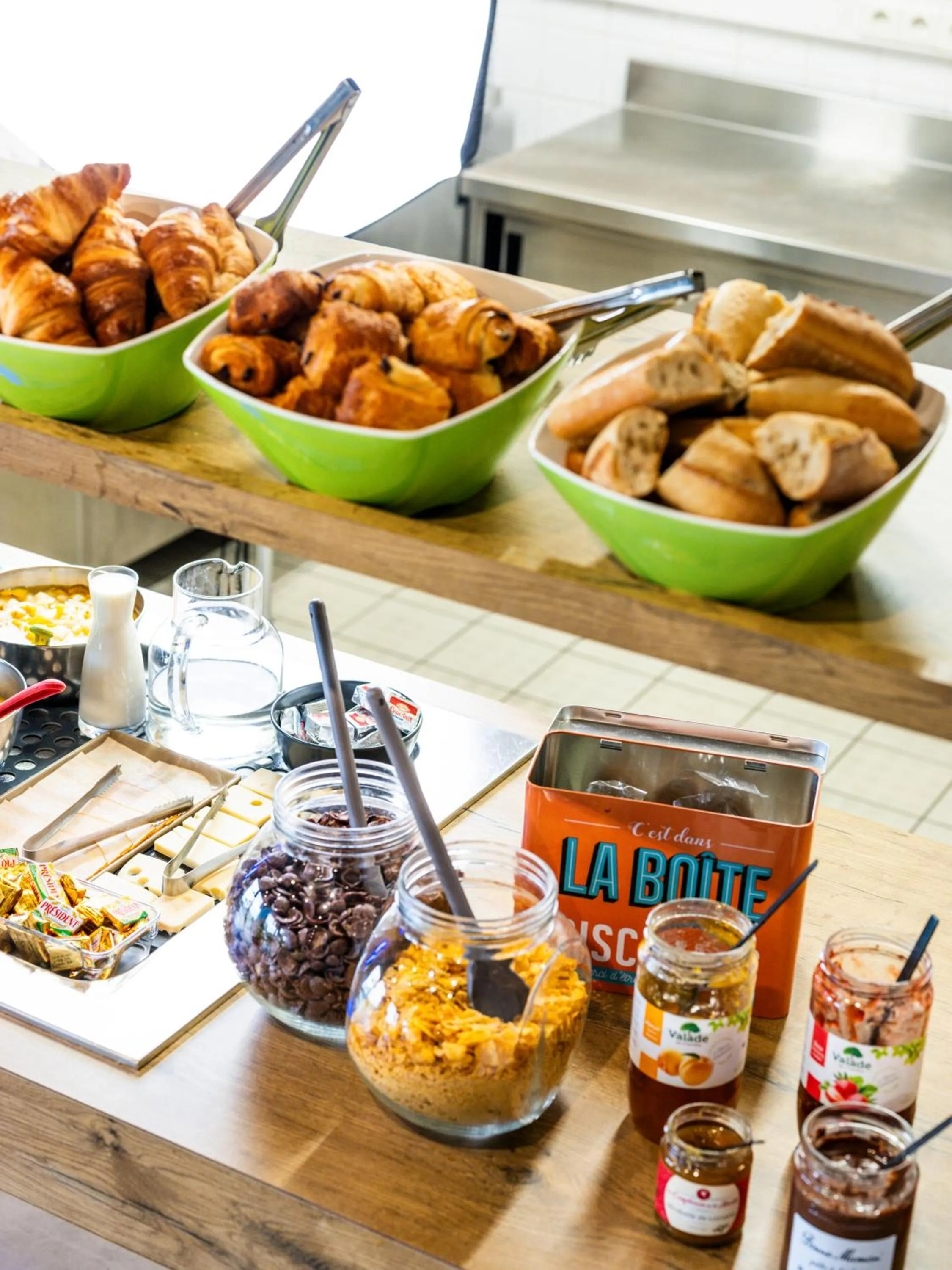 Buffet breakfast in Ibis Budget Sarrebourg Buhl