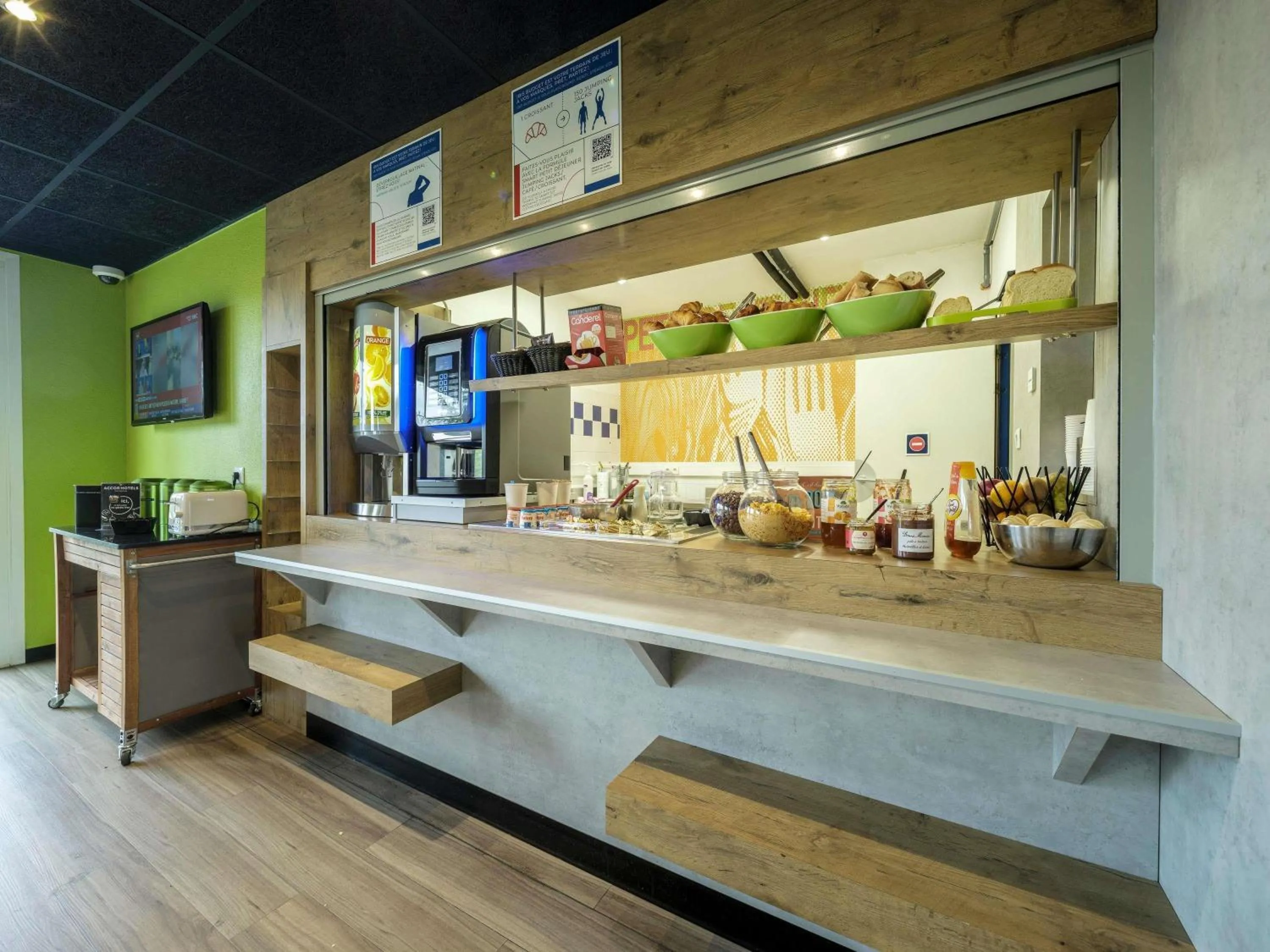Breakfast in Ibis Budget Sarrebourg Buhl