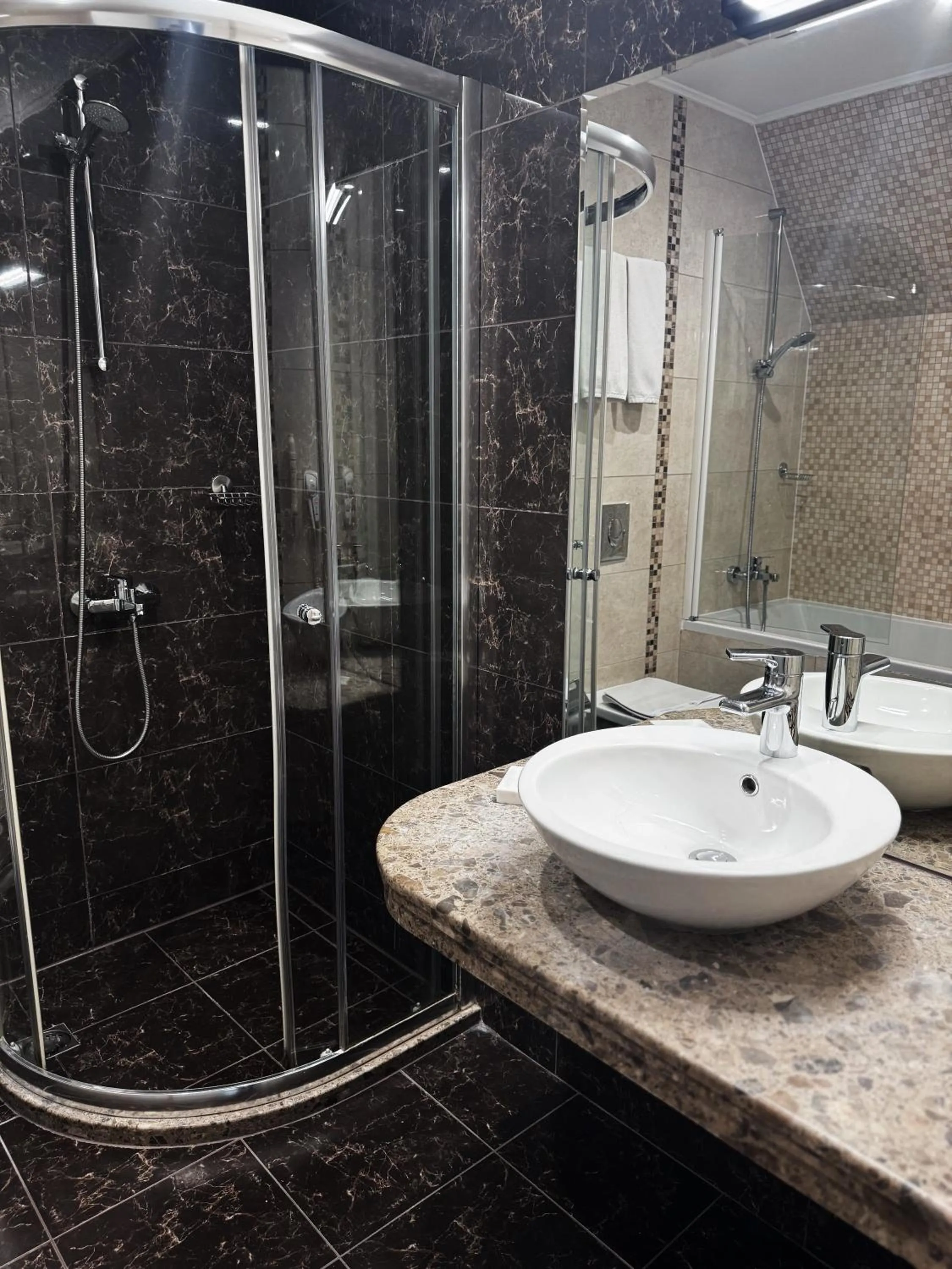 Bathroom in Agusta Hotel, Garden & SPA