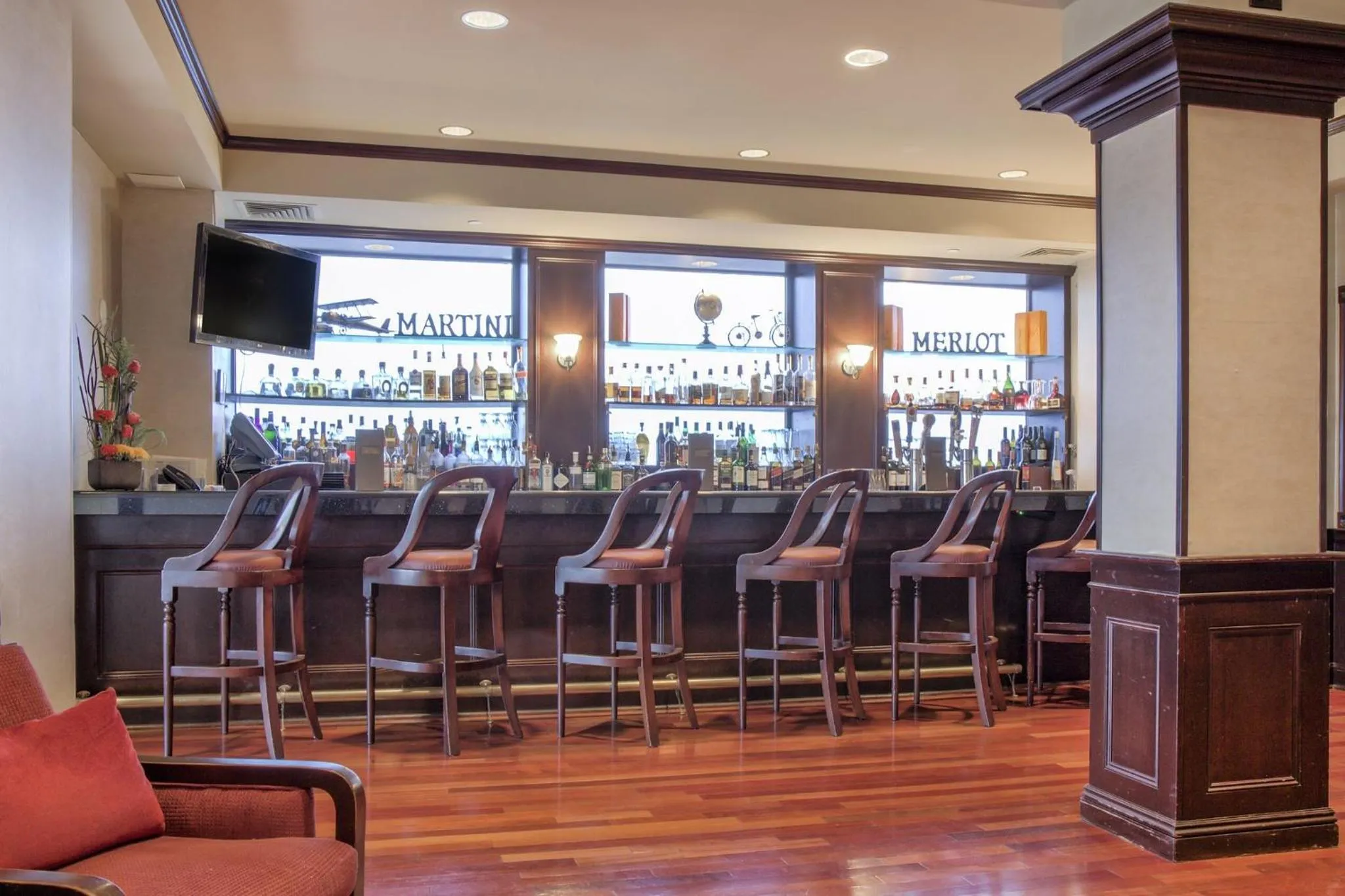 Lounge or bar in Omni New Haven Hotel at Yale