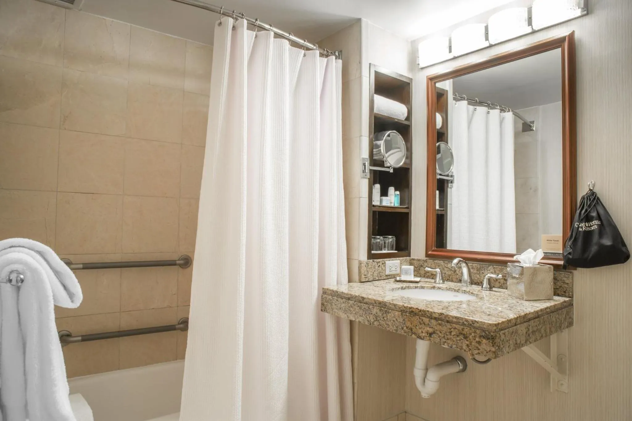 Bathroom in Omni New Haven Hotel at Yale