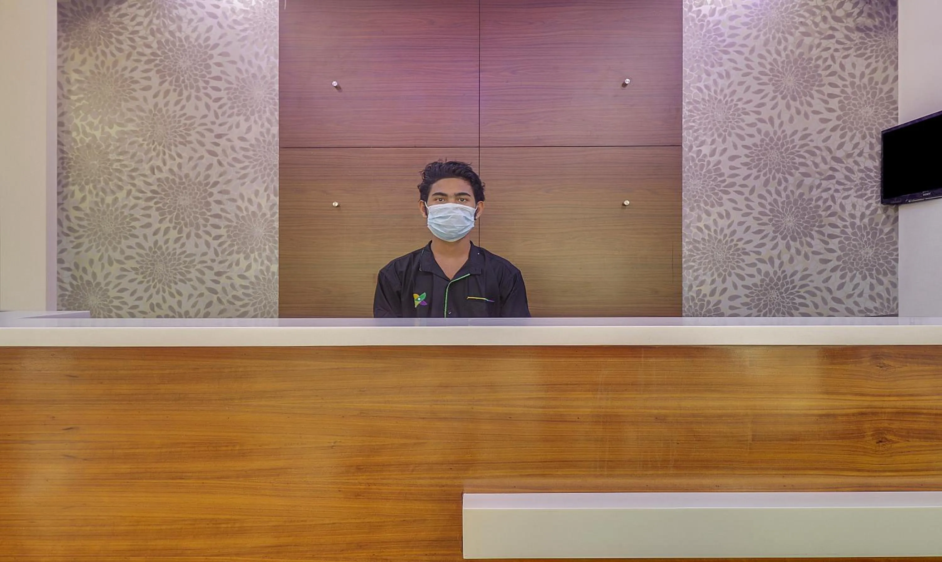 Lobby or reception in Treebo Rithikha Inn Elite Chennai Trade Centre