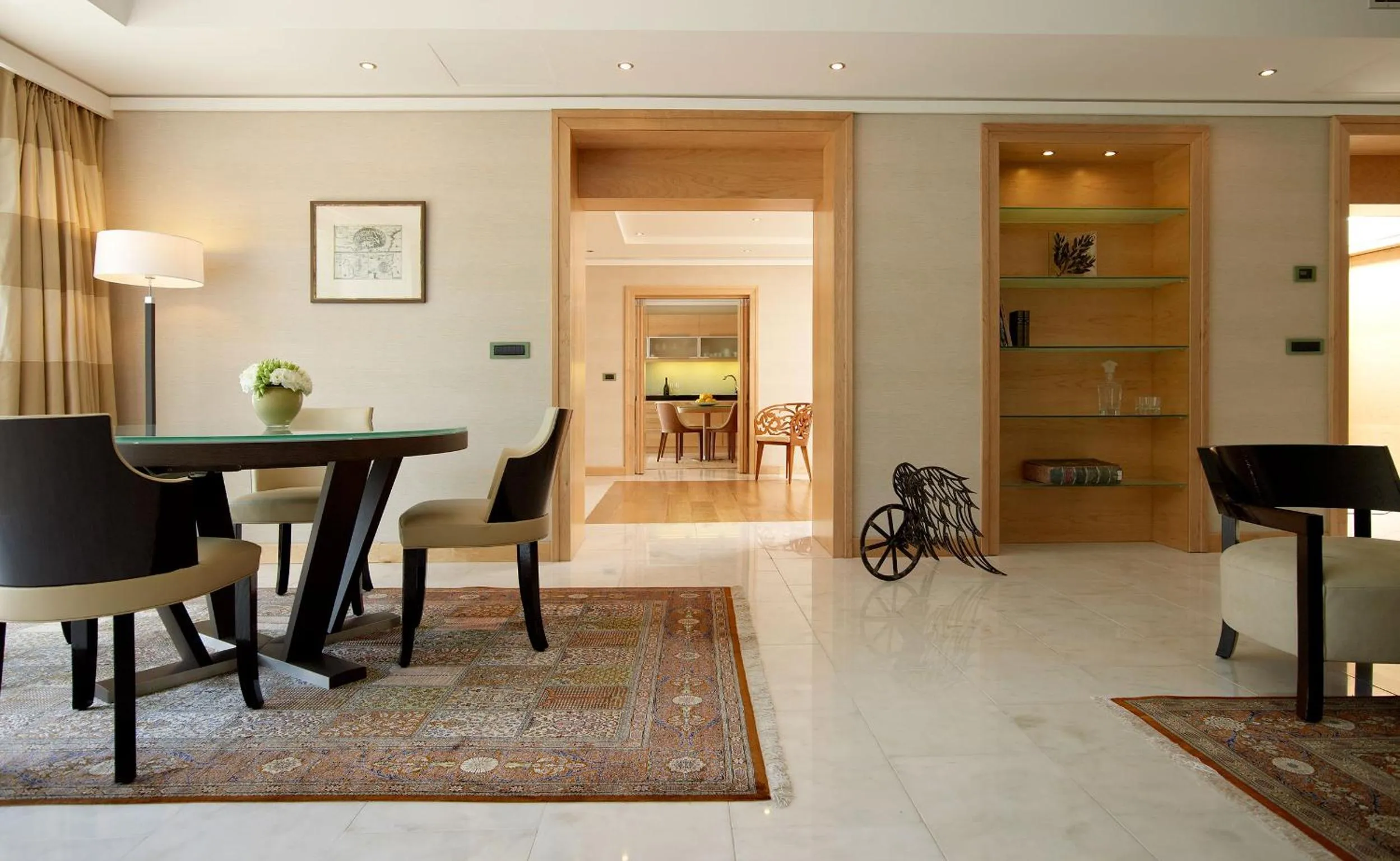 Dining area in ABAV2 Suites by Rodos Palace