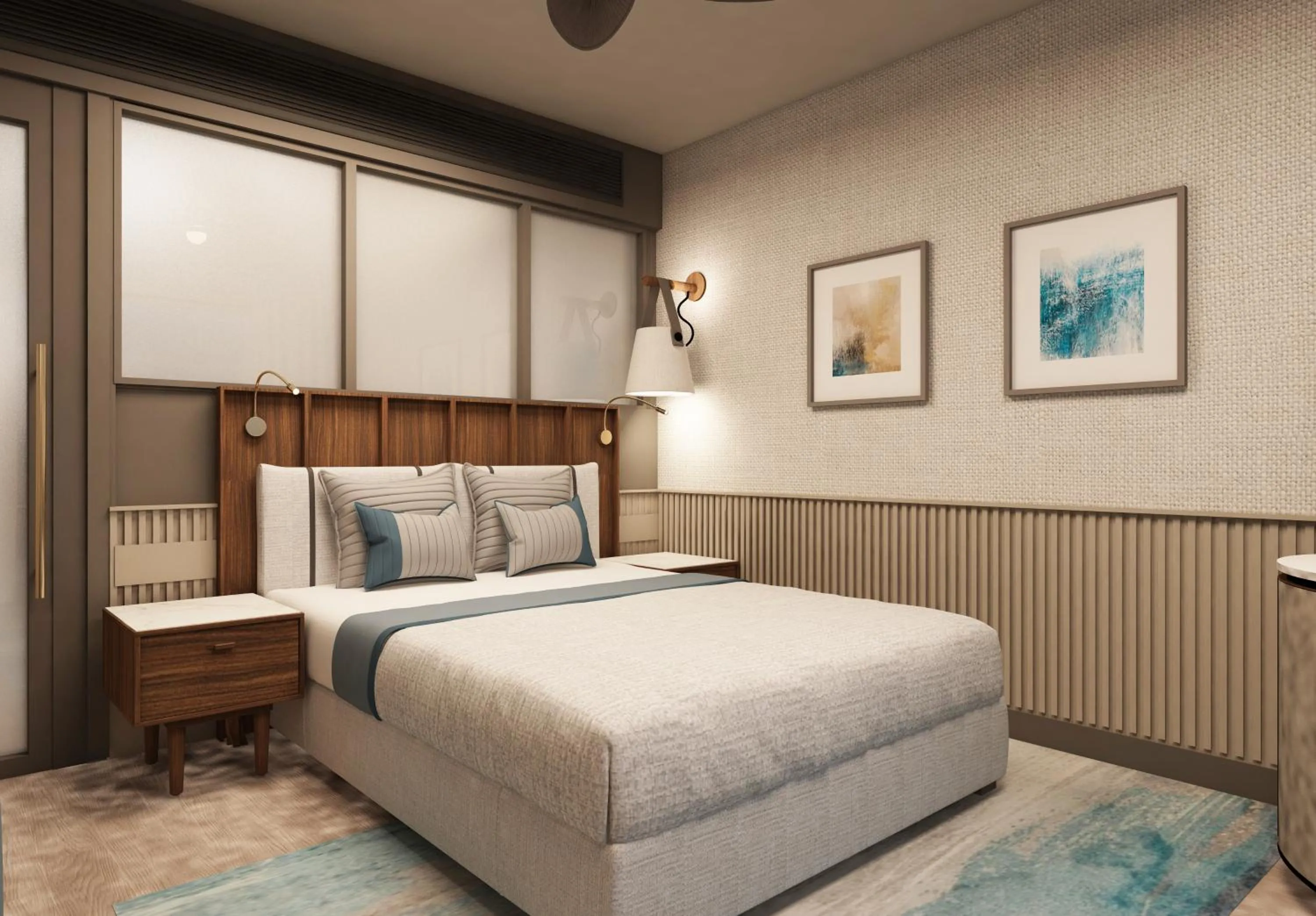 Bed in Seaden Quality Resort & Spa Ultra All Inclusive