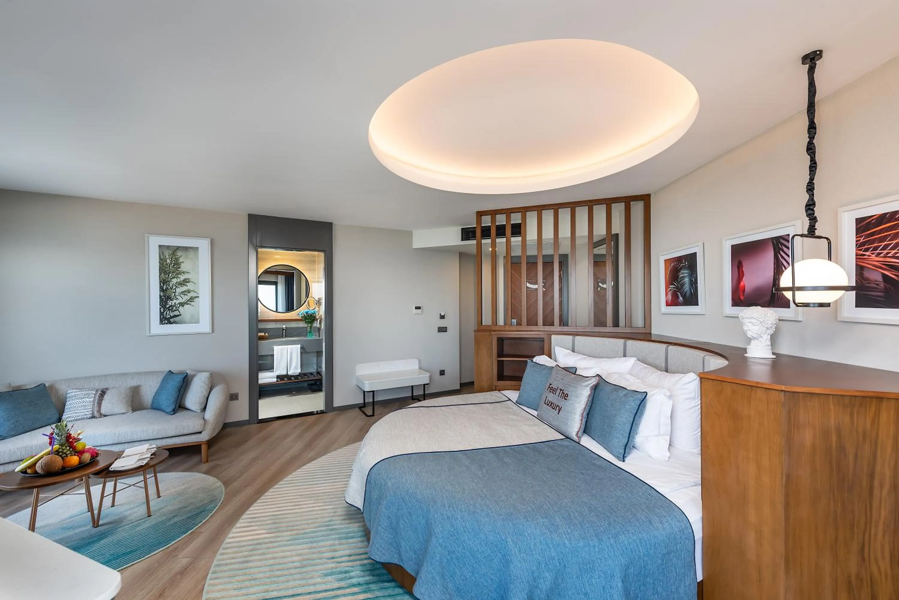 Bed in Seaden Quality Resort & Spa Ultra All Inclusive