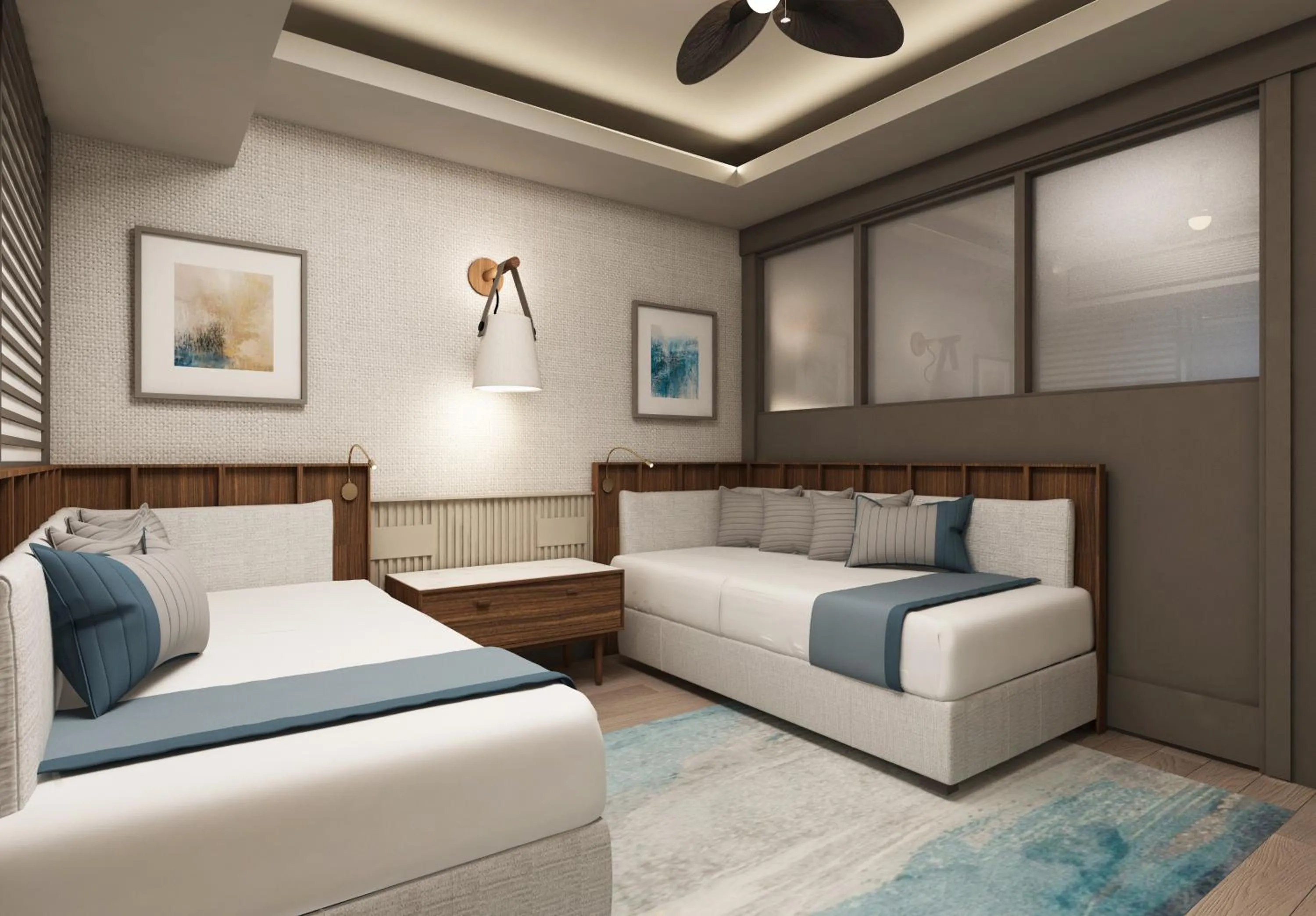 Bed in Seaden Quality Resort & Spa Ultra All Inclusive