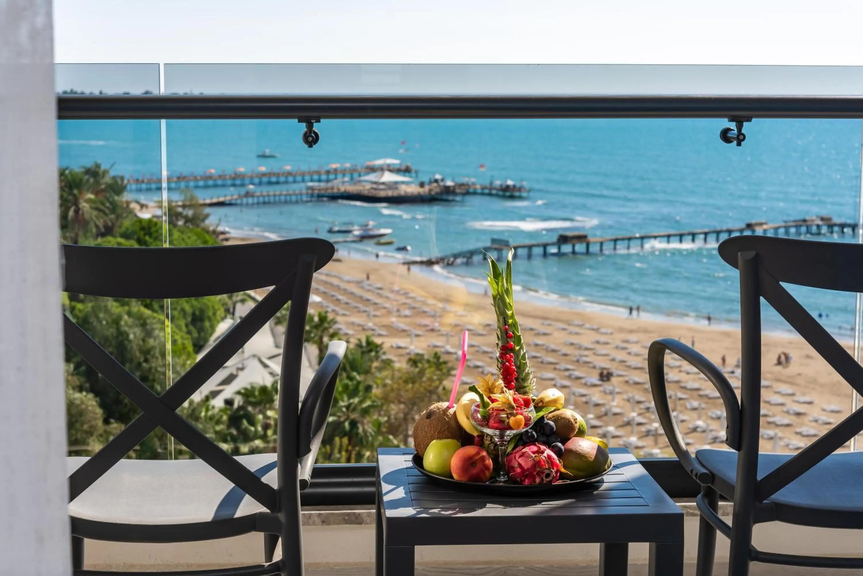 Patio in Seaden Quality Resort & Spa Ultra All Inclusive