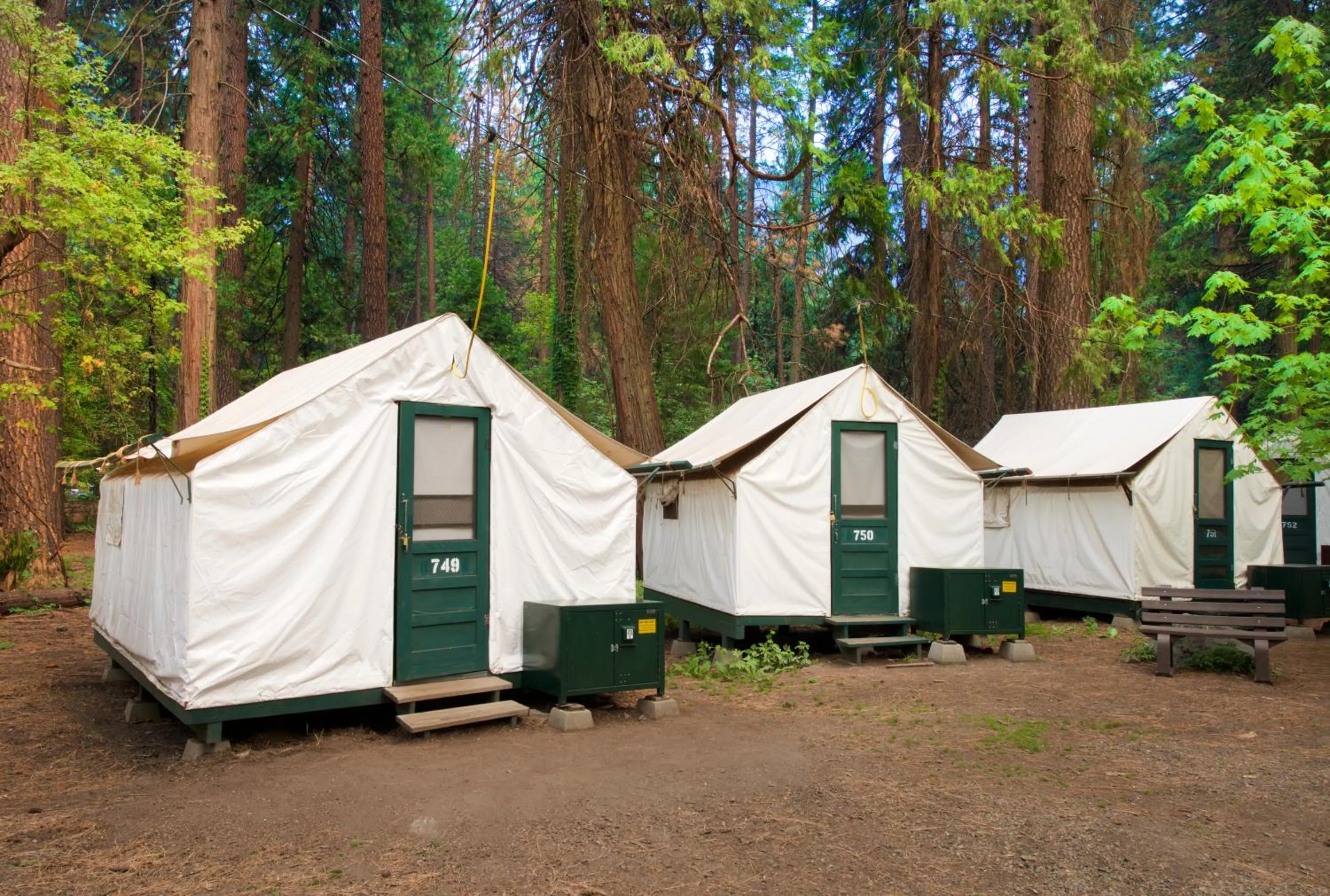 Property building in Curry Village