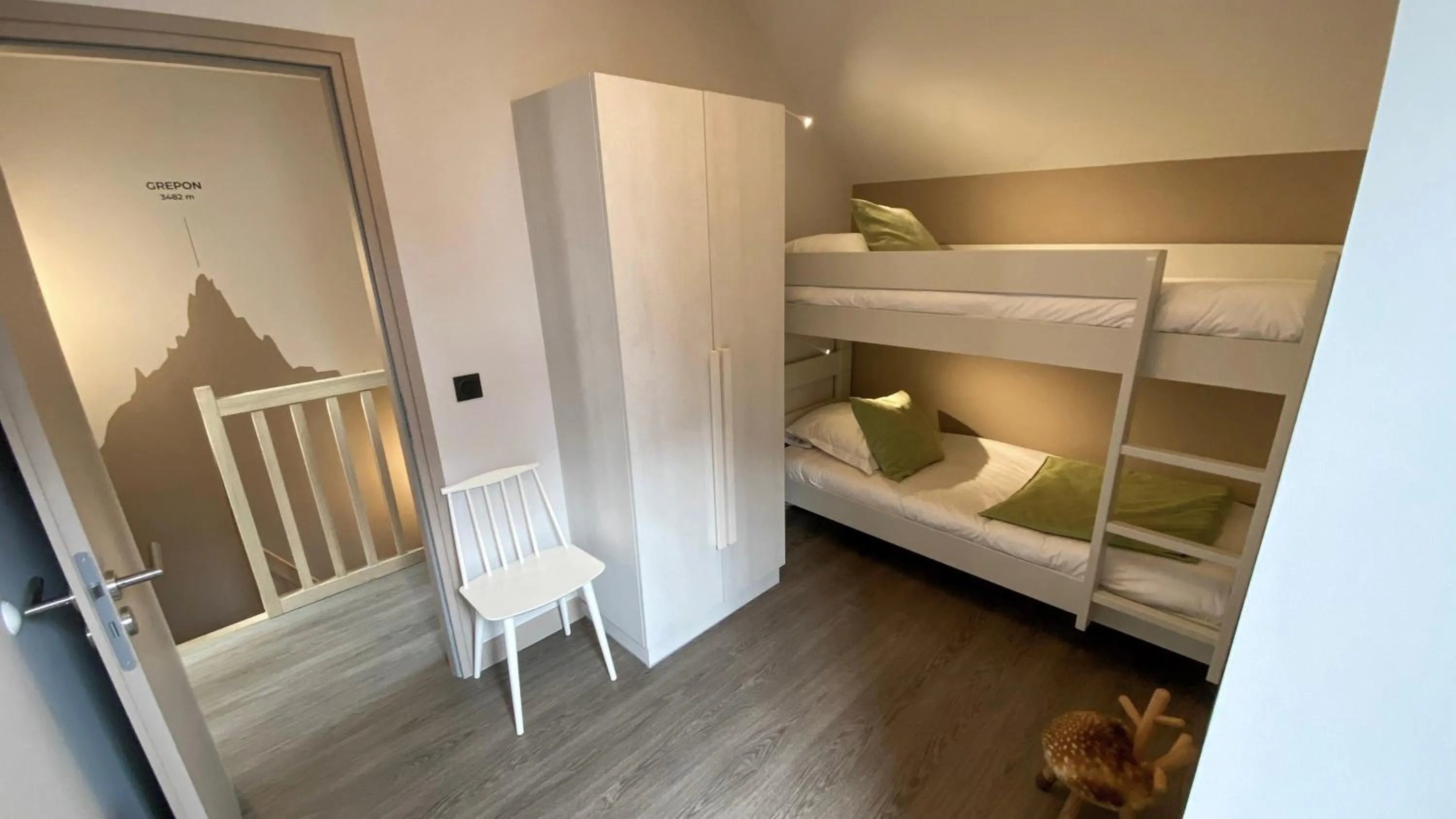 bunk bed, Bed in Le Génépy - Appart'hôtel de Charme