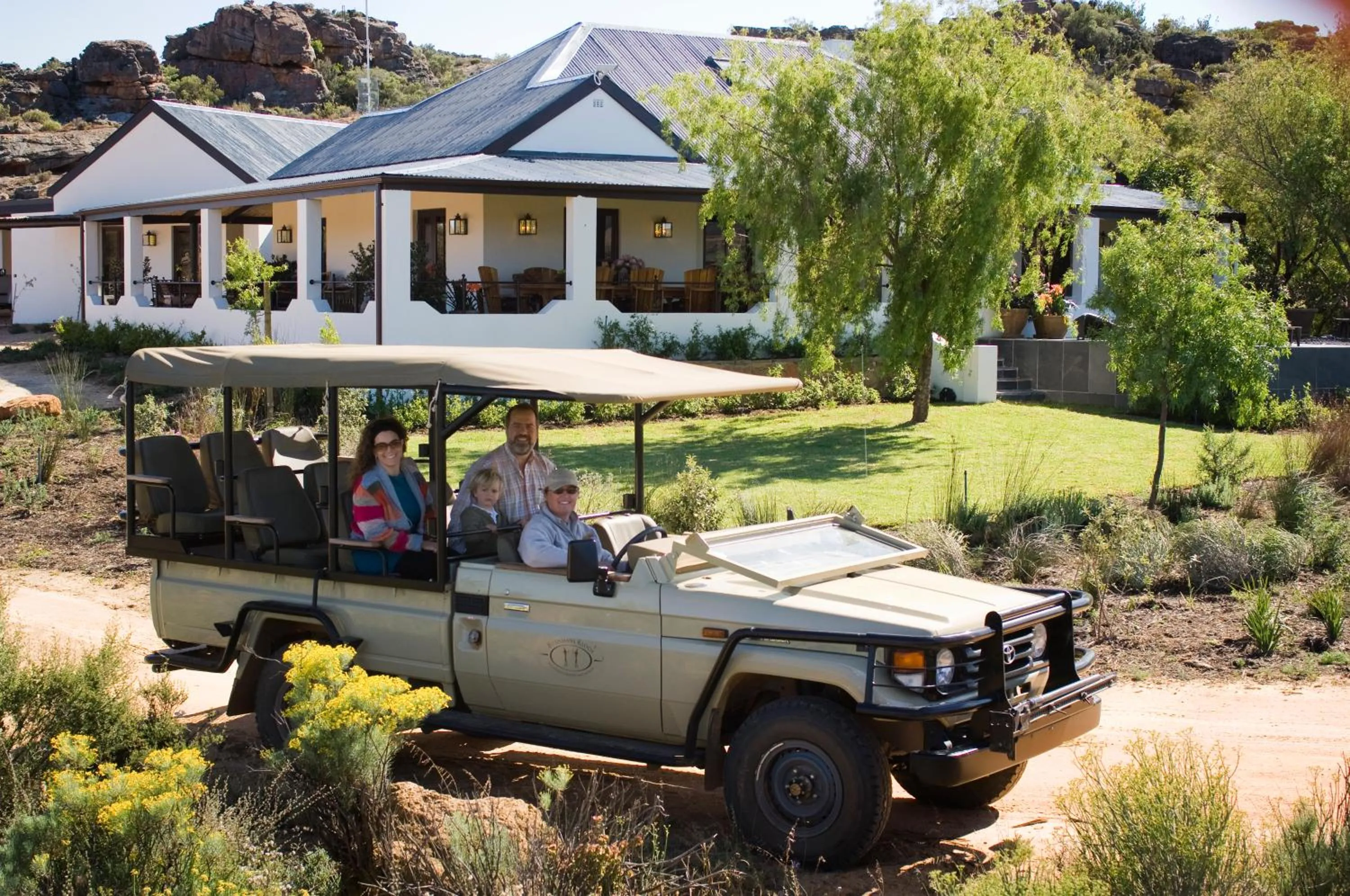 Family in Bushmans Kloof Wilderness Reserve and Wellness Retreat