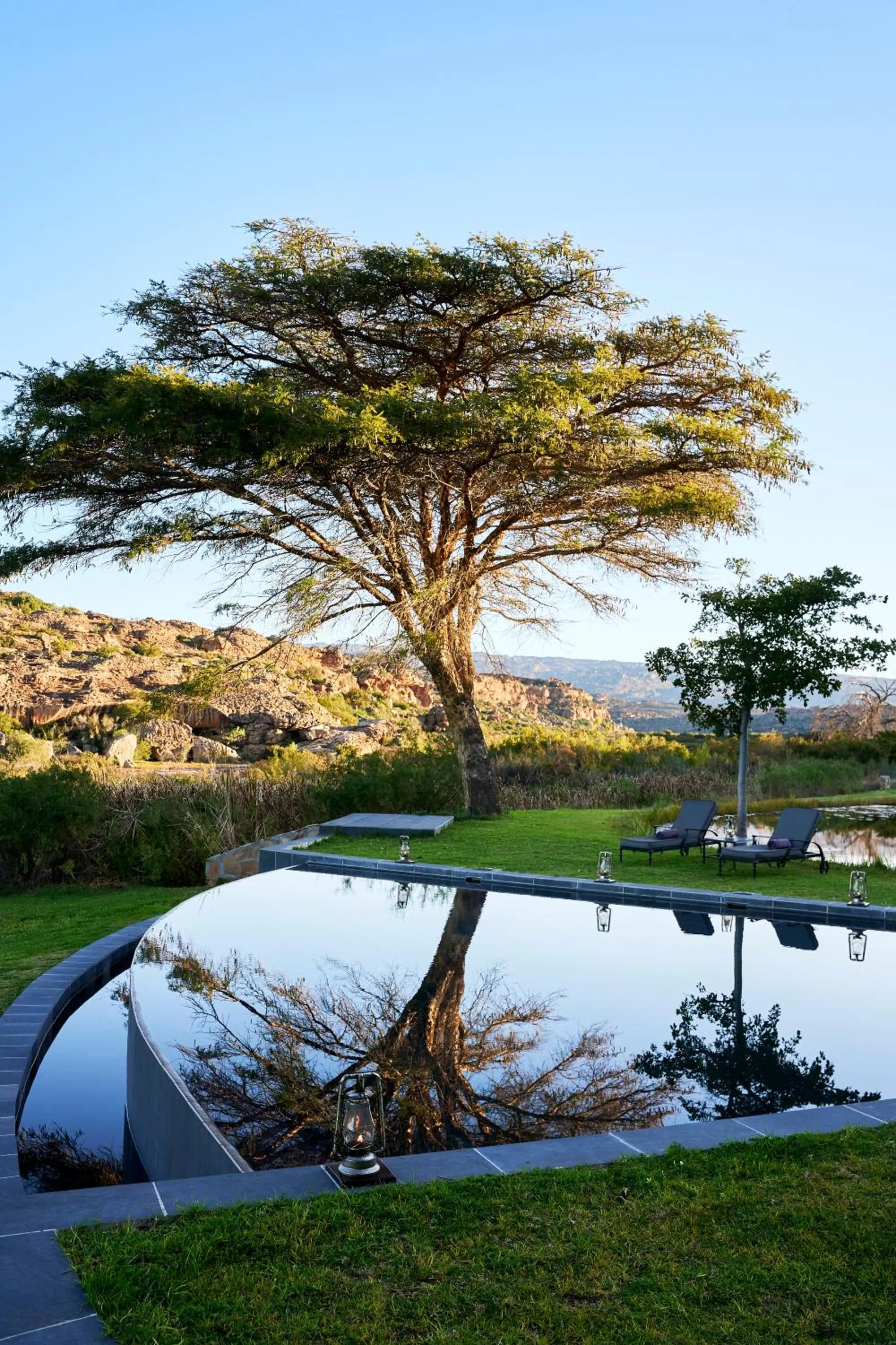 Natural landscape in Bushmans Kloof Wilderness Reserve and Wellness Retreat