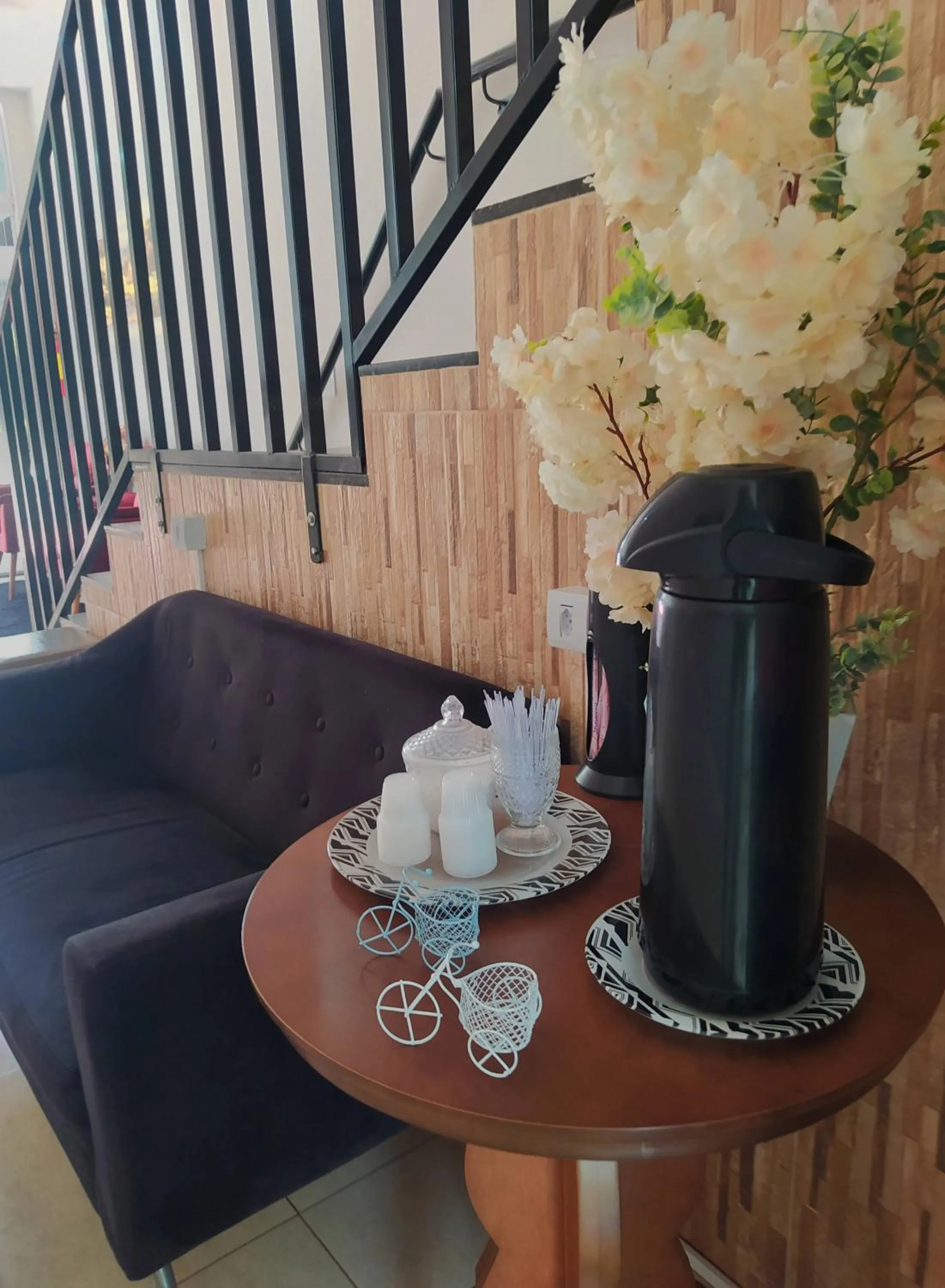 Coffee/tea facilities in Hotel Hiperion Maringá