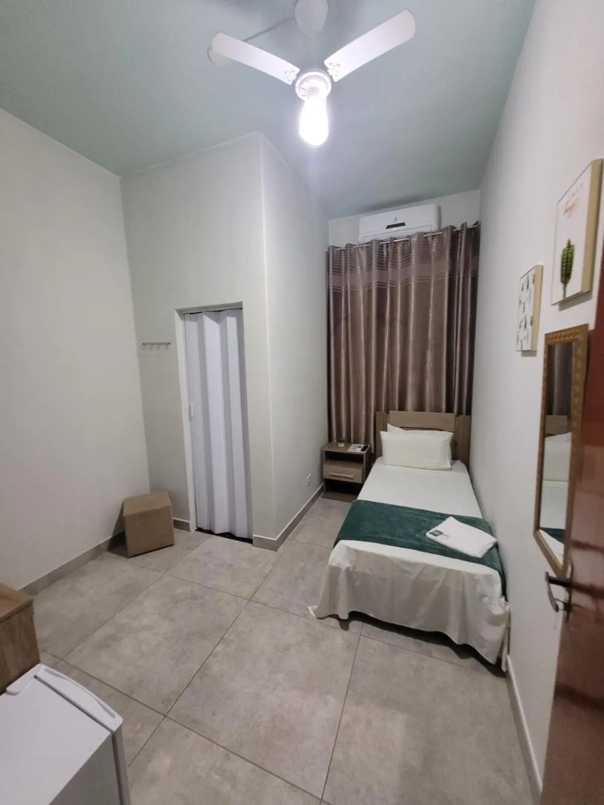 Bed in Hotel Hiperion Maringá