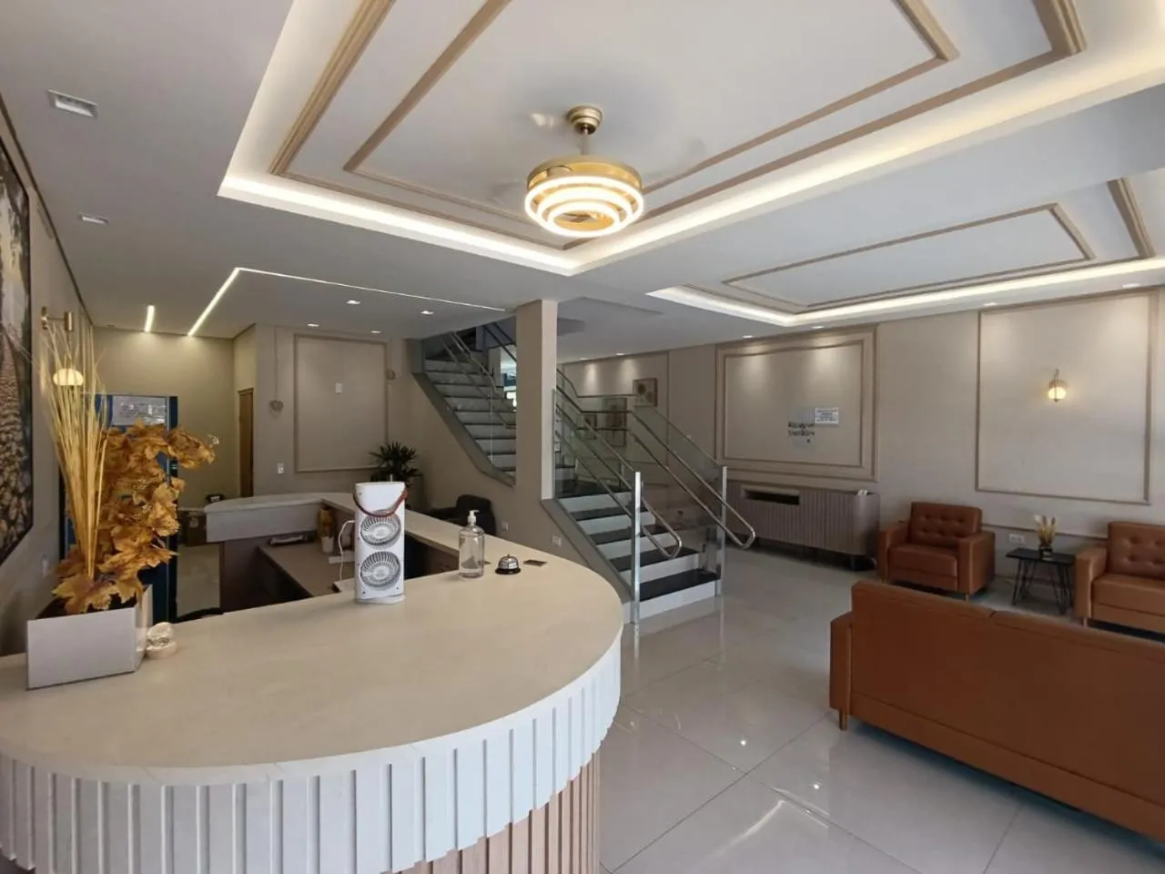 Property building in Hotel Hiperion Maringá