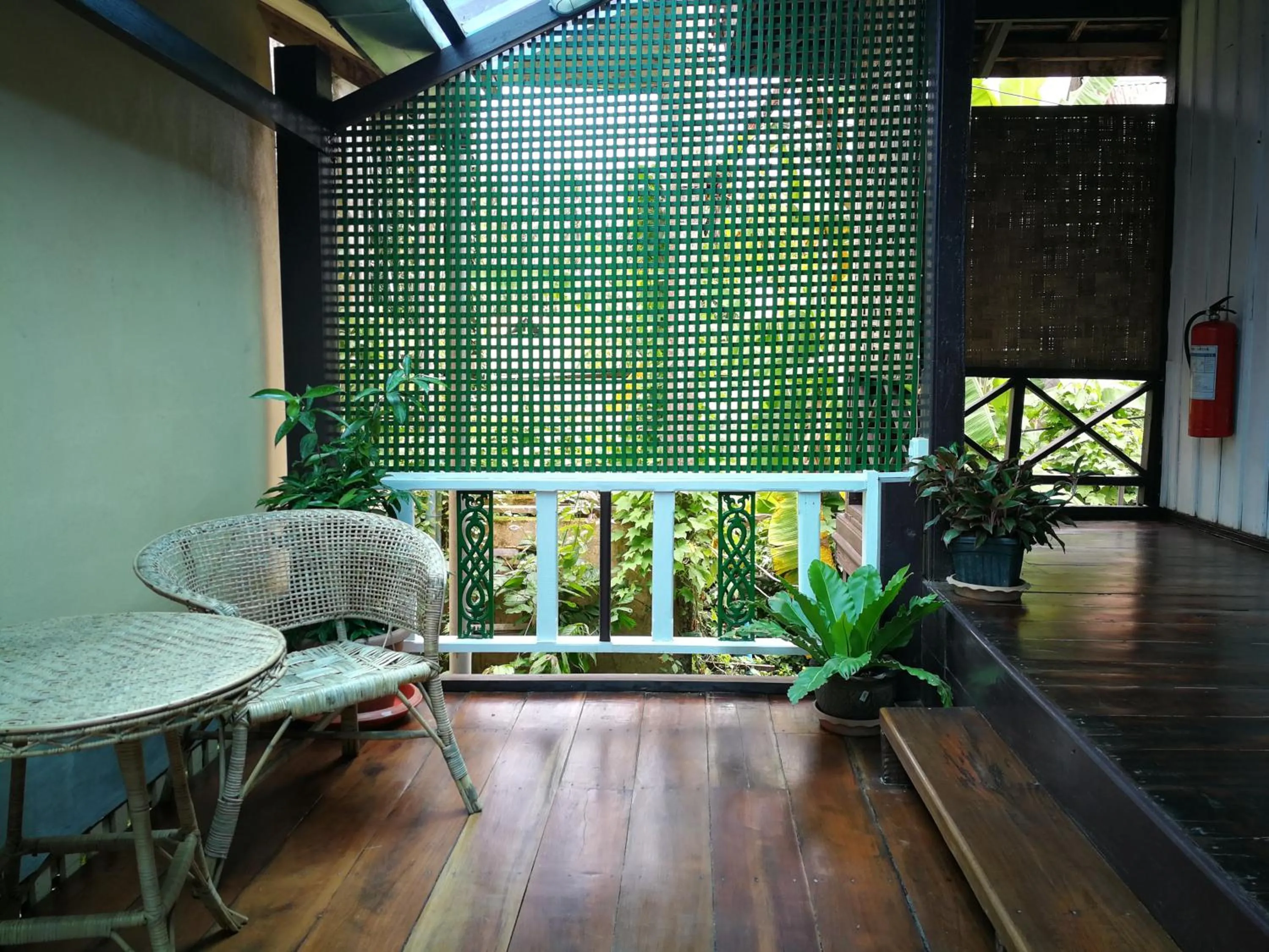 Seating area in Sala Done Khone Hotel