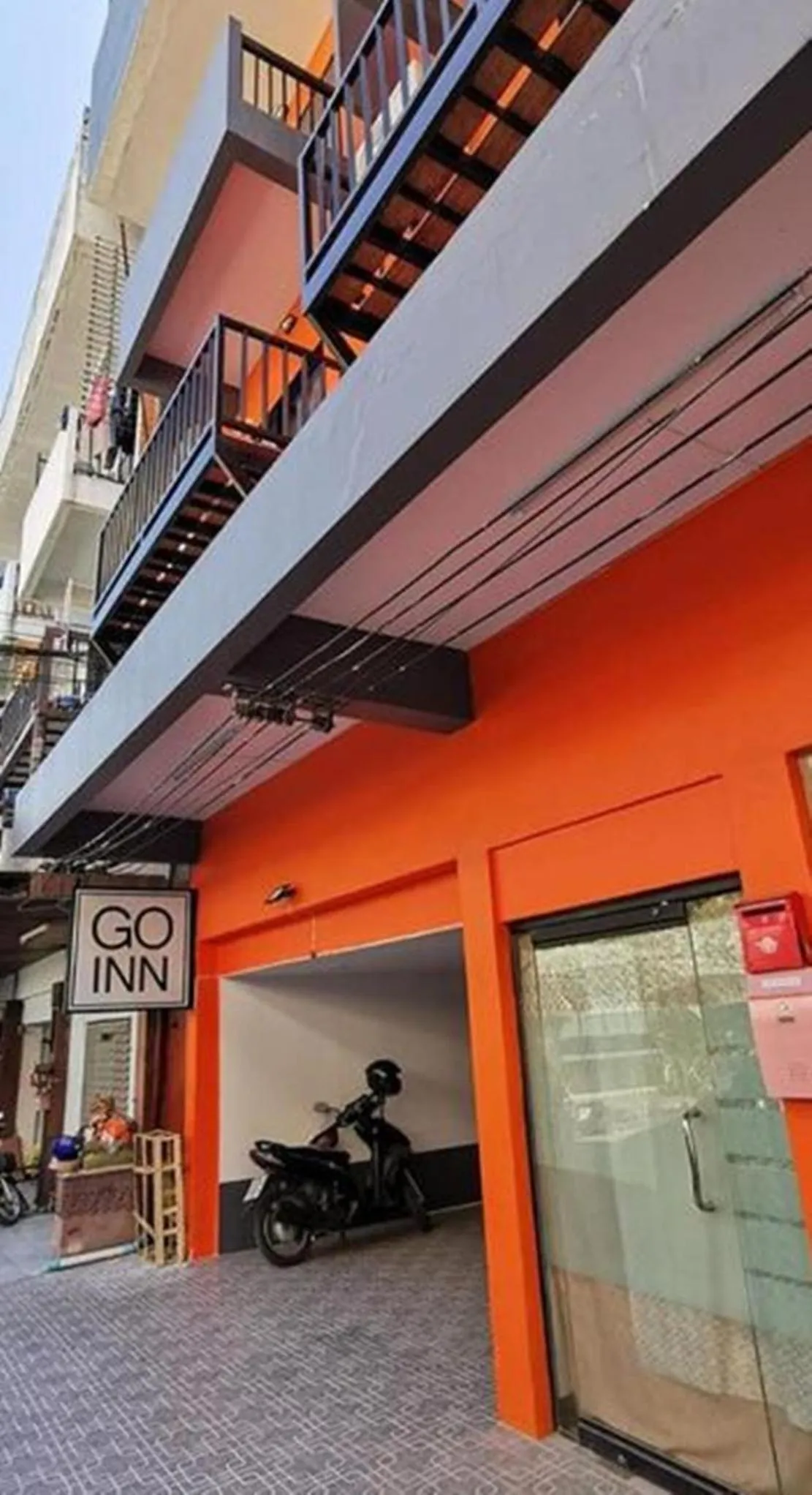 Facade/entrance in XX GO INN Chiang Mai University - CMU