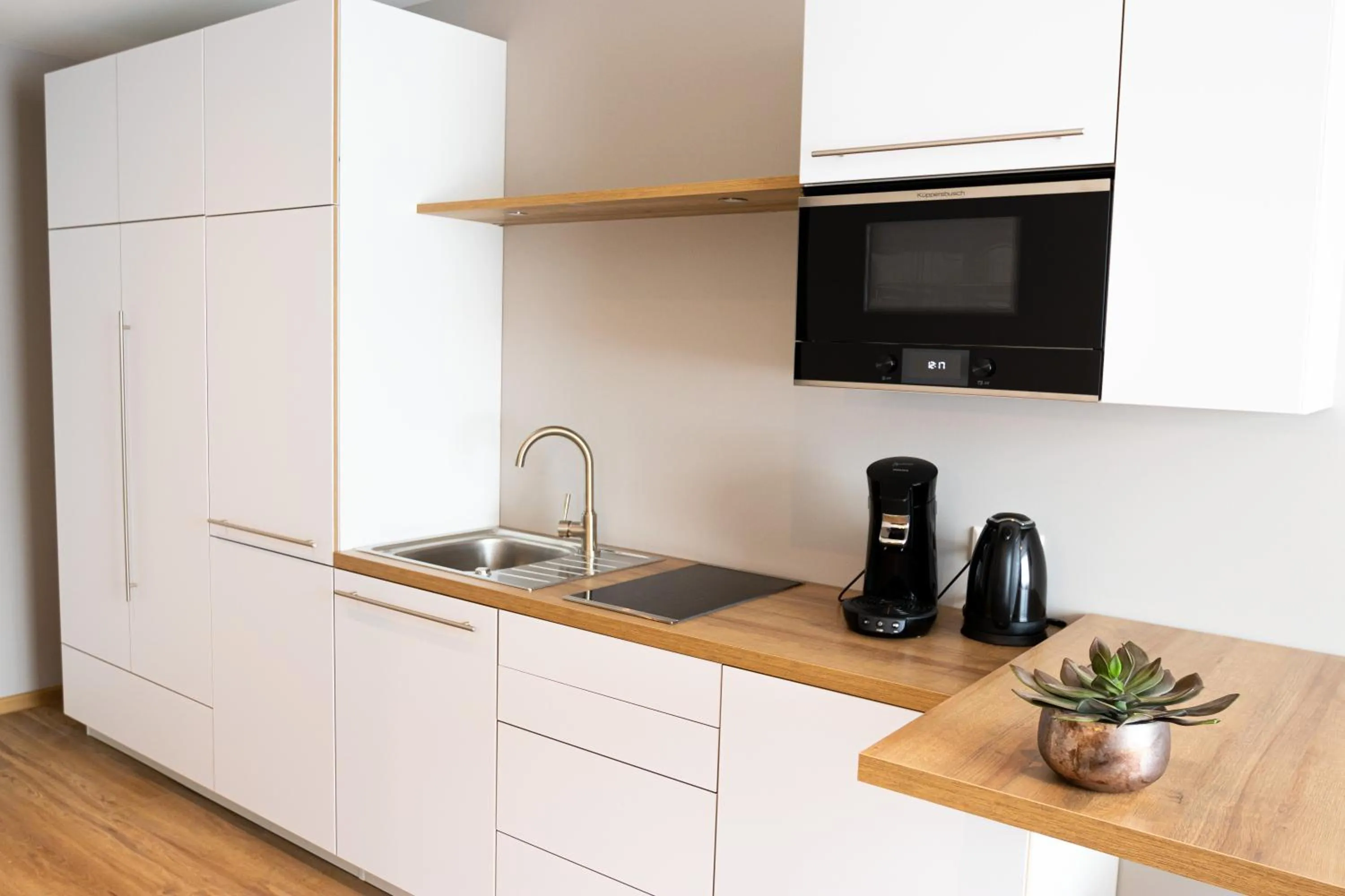 Coffee/tea facilities in bodenseezeit Apartmenthotel Garni