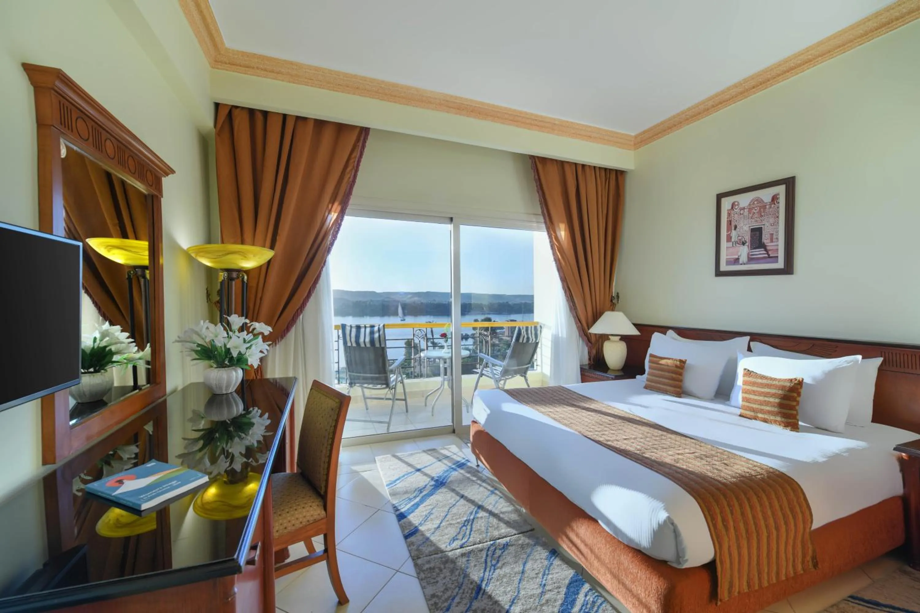 Photo of the whole room, Bed in Tolip Aswan Hotel