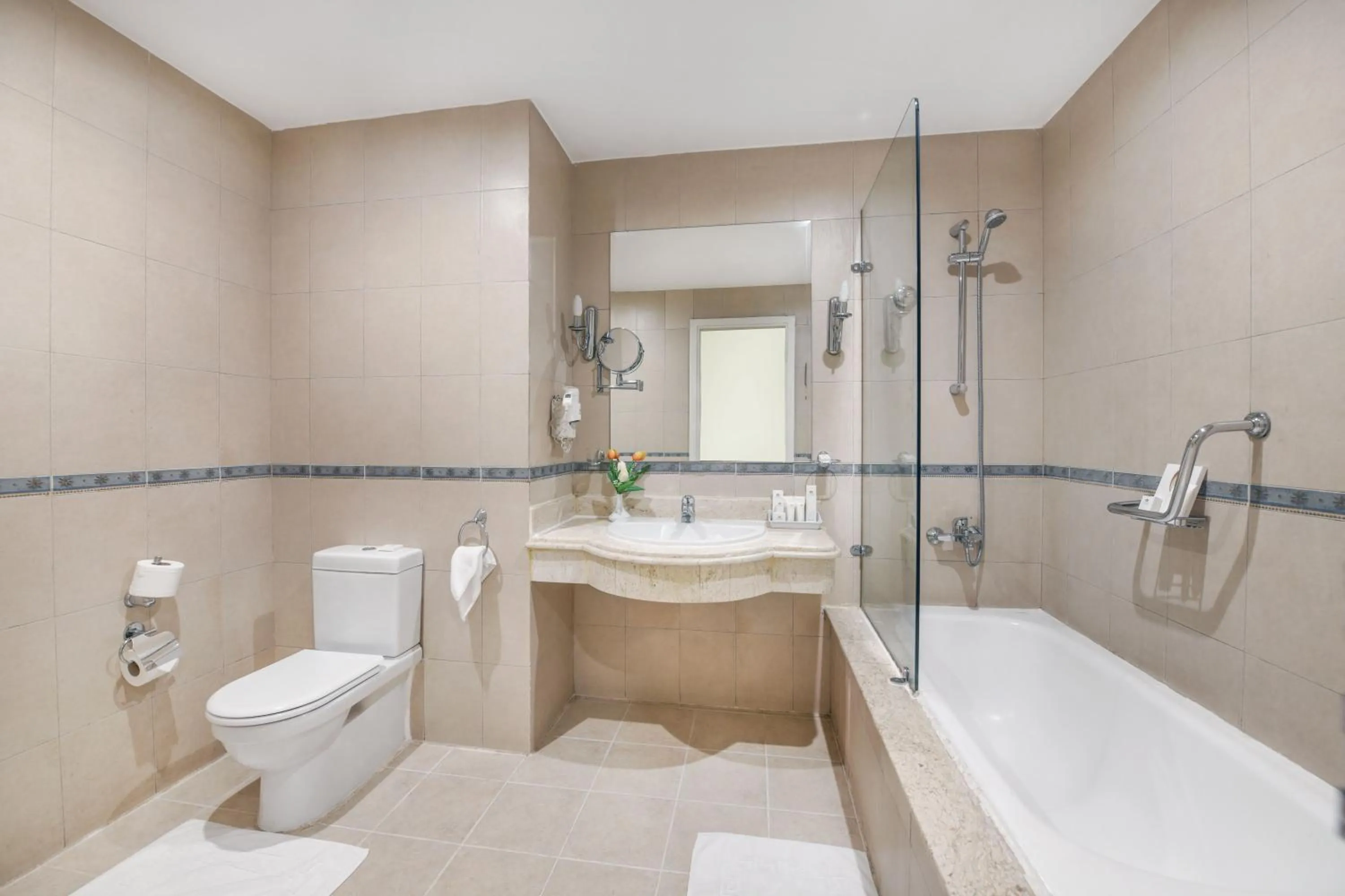 Bathroom in Tolip Aswan Hotel