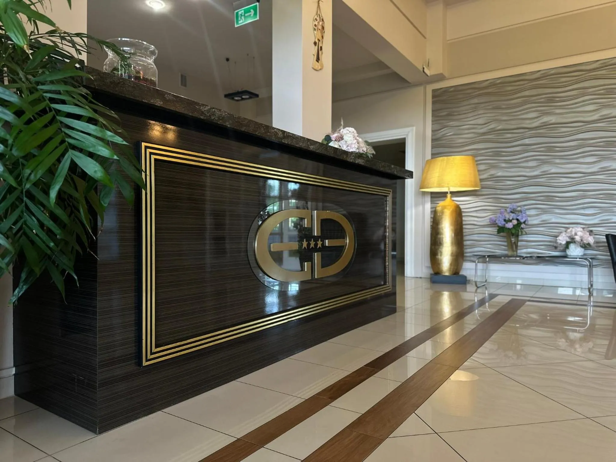 Lobby or reception in Hotel Dudek