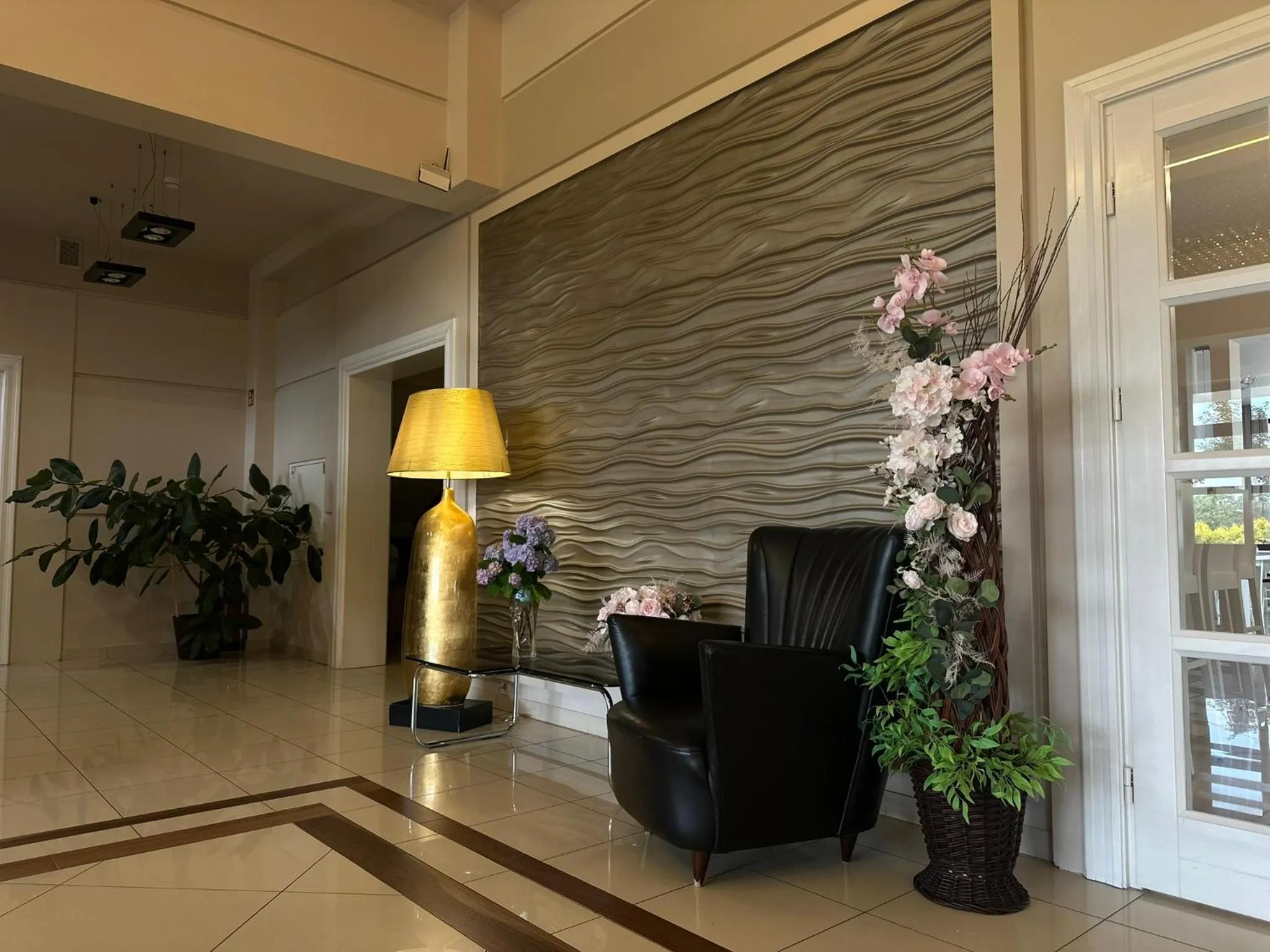 Lobby or reception in Hotel Dudek
