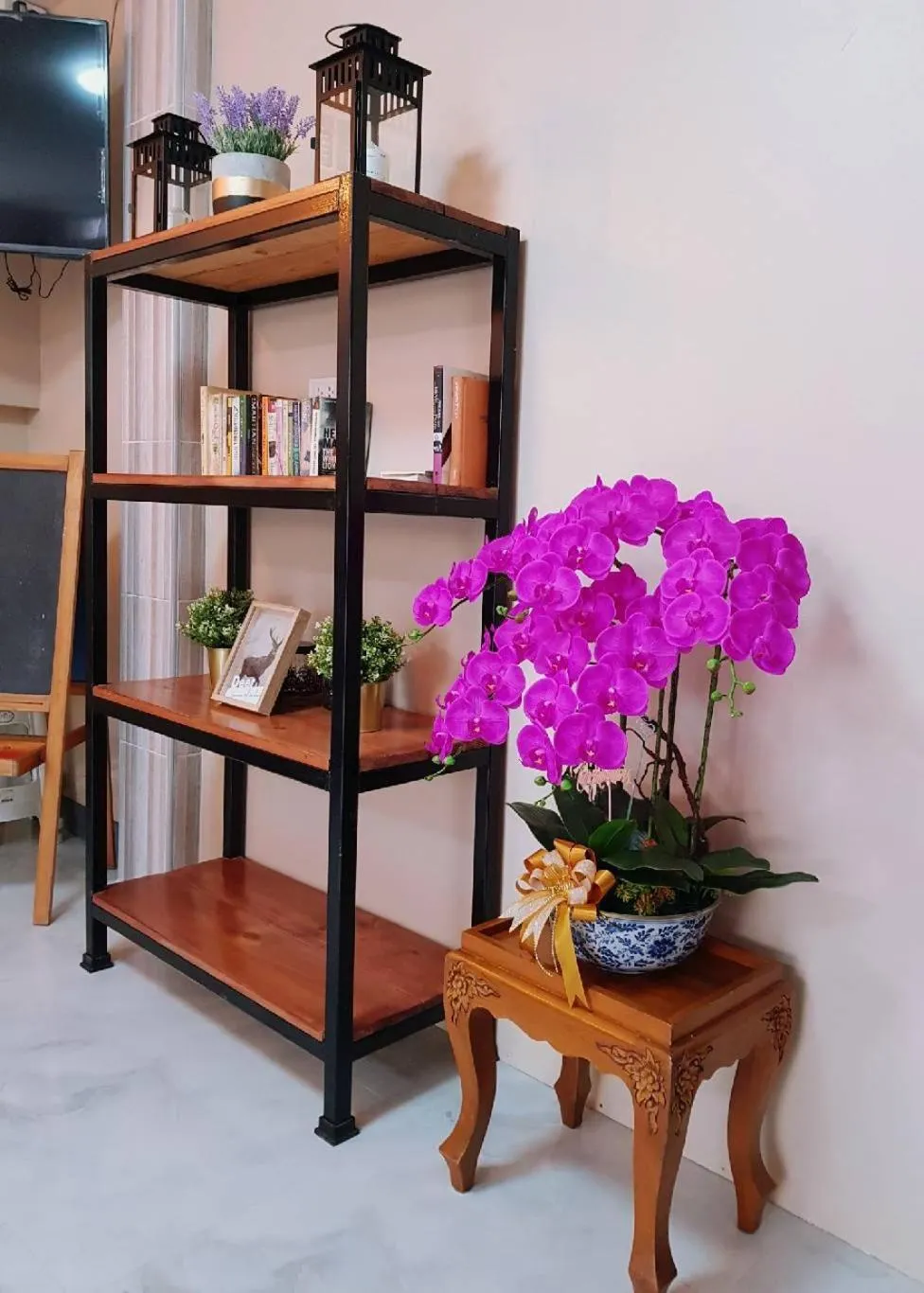 Living room in Baan U-Sabai บ้านอยู่สบาย