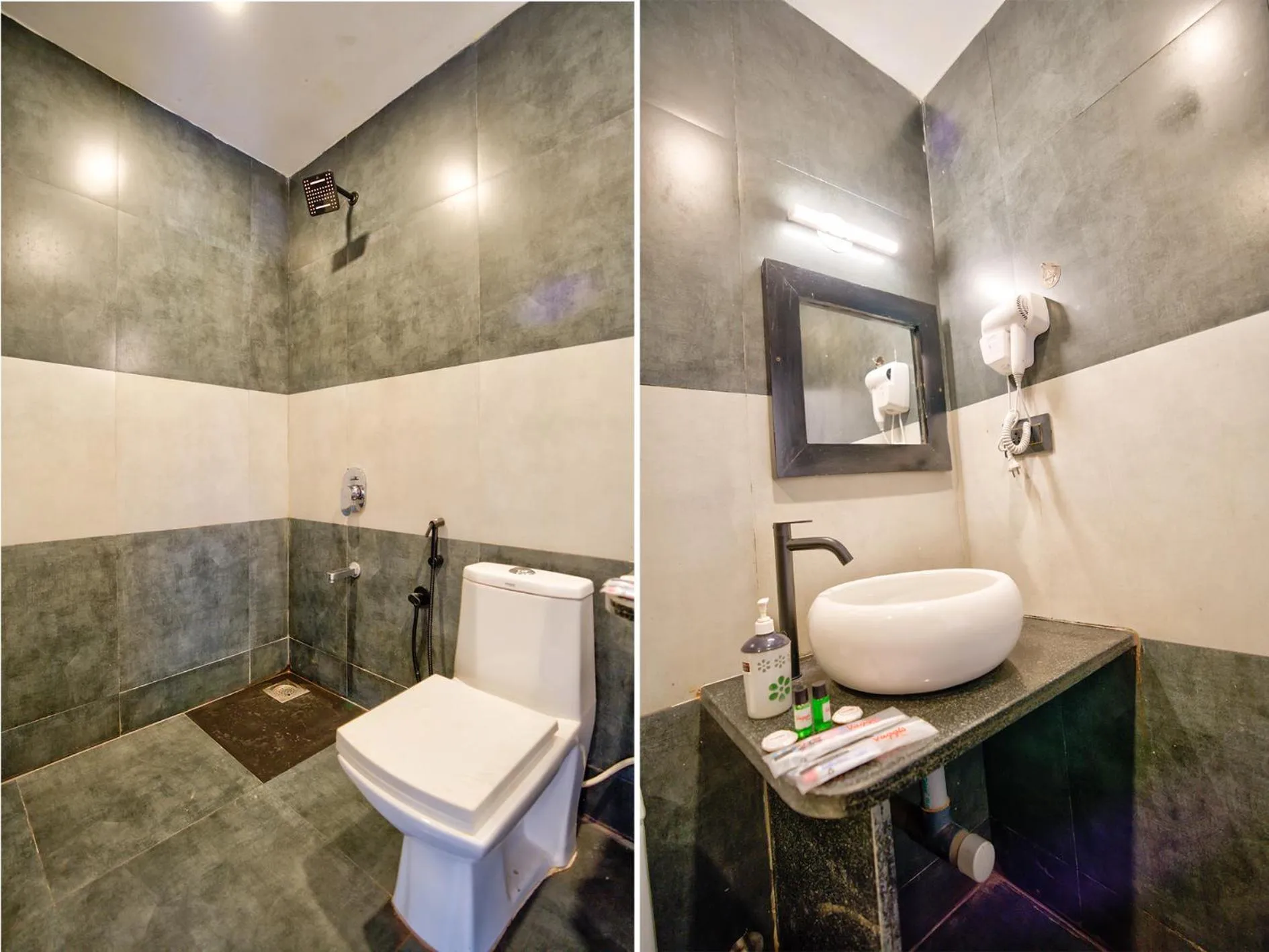 Shower in Hotel Vaggi's Place