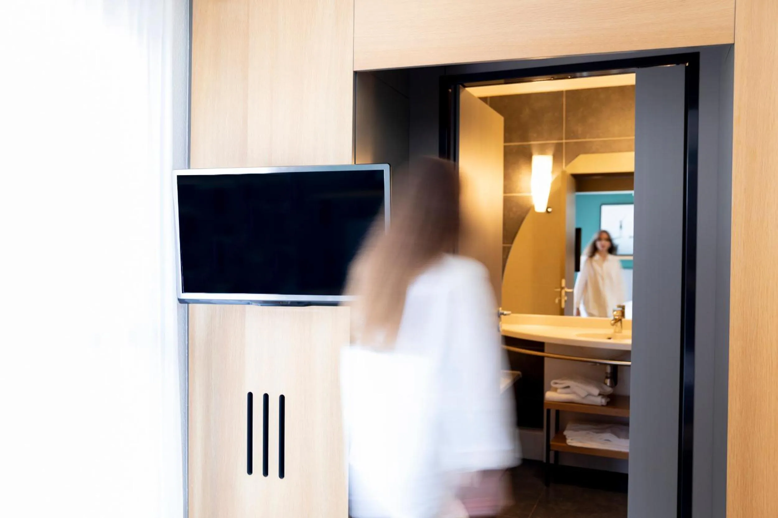 Bathroom in Aparthotel Adagio Annecy Centre