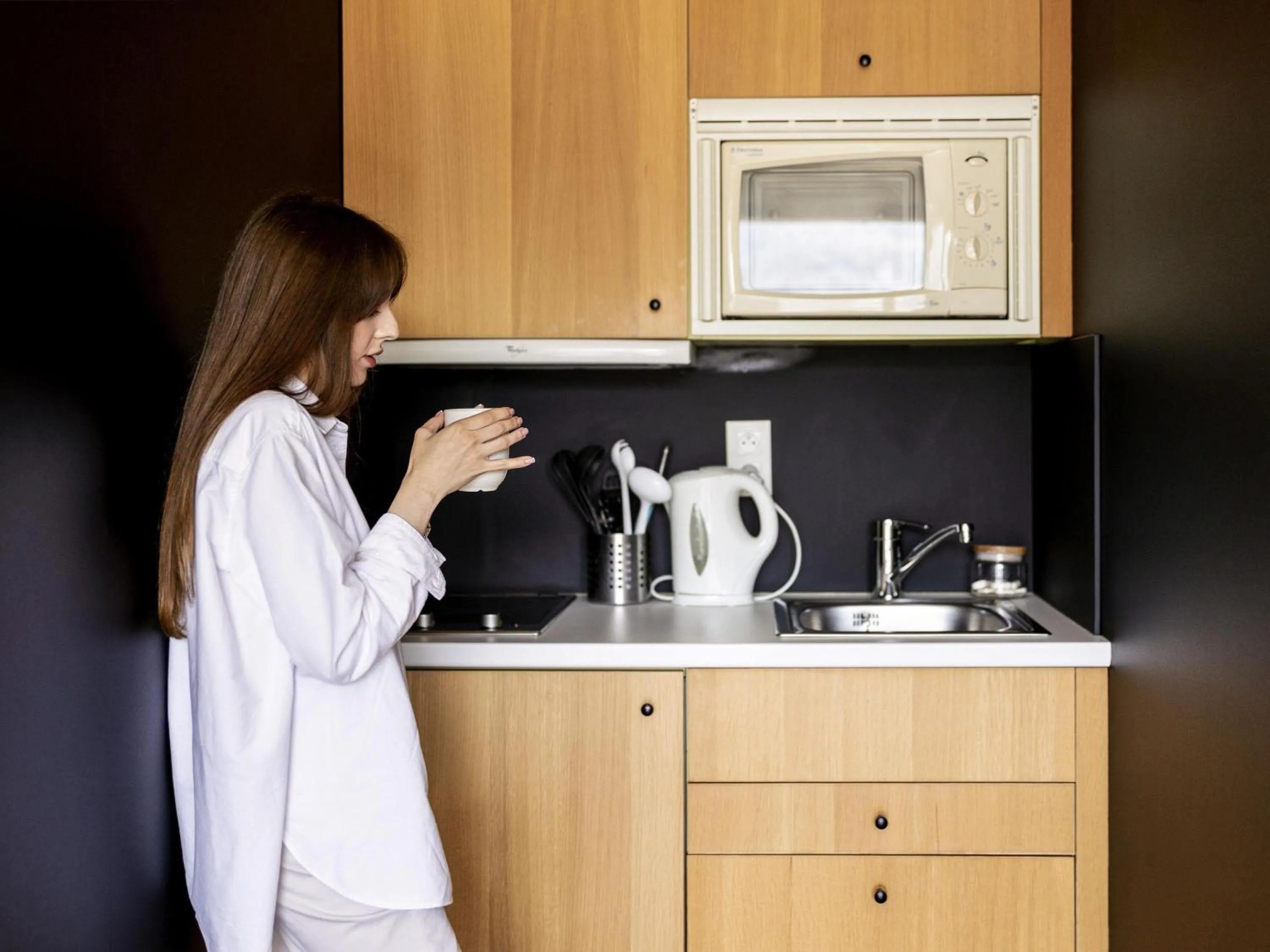 Bedroom in Aparthotel Adagio Annecy Centre