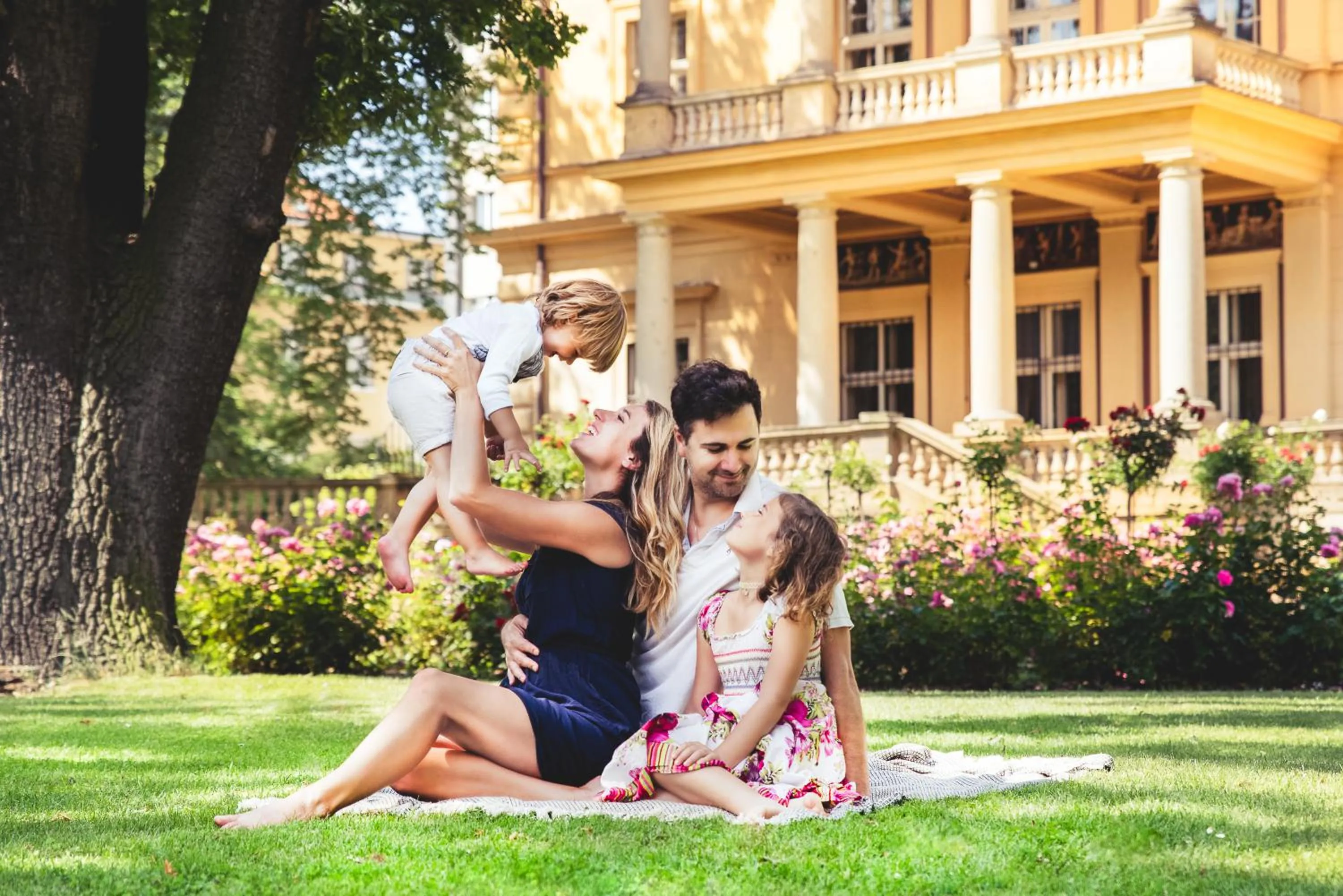 Garden in Vila Lanna