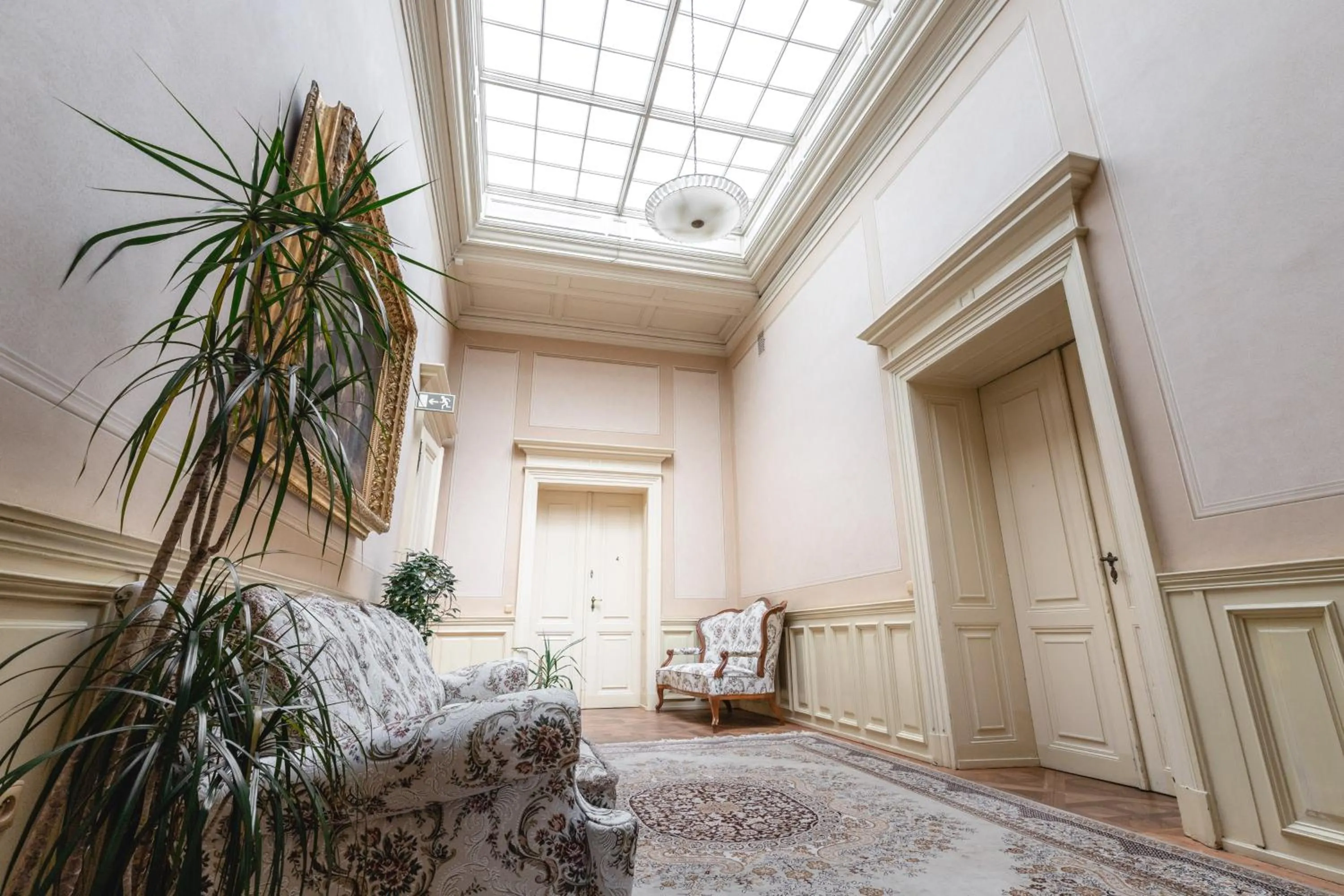 Seating area in Vila Lanna